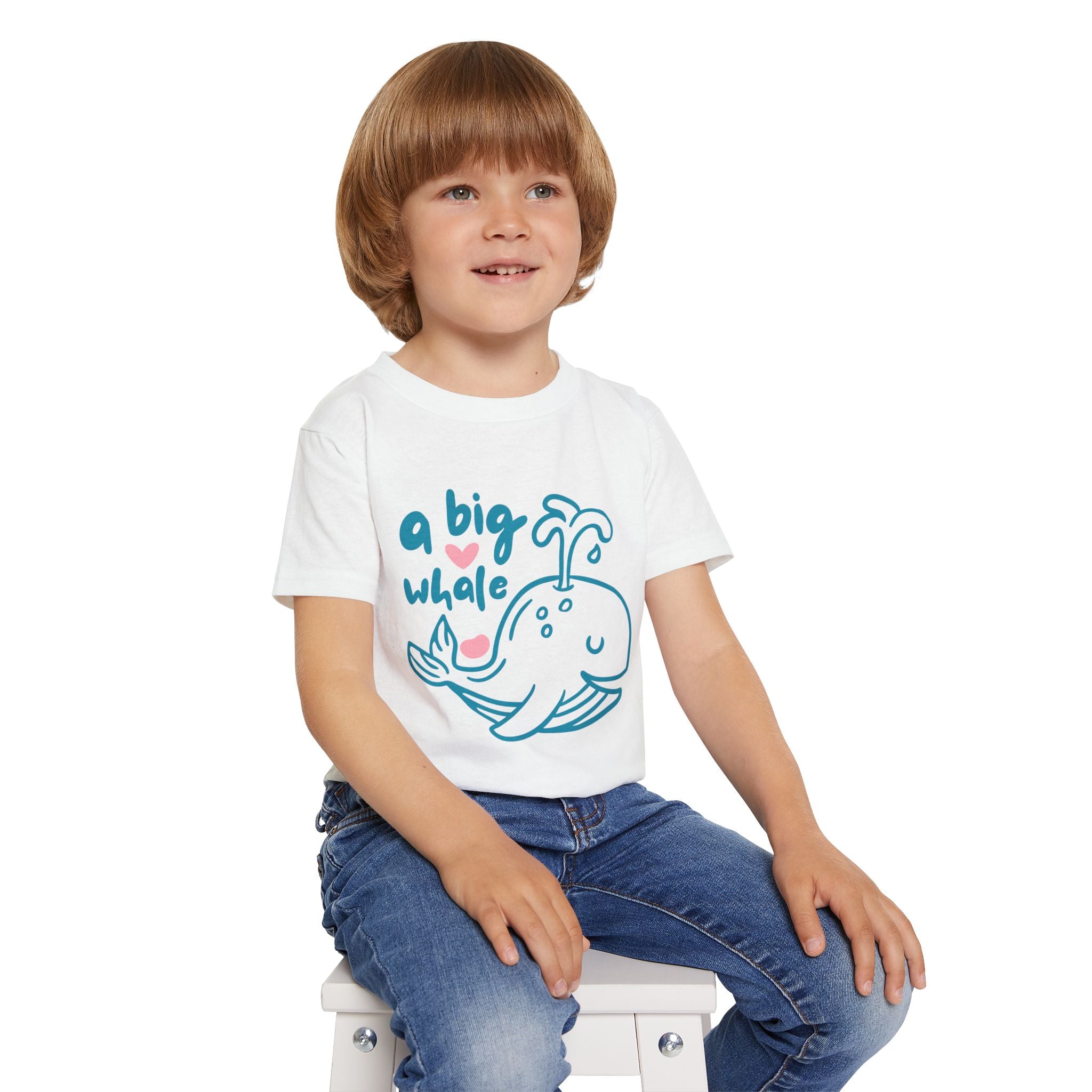 Toddler Heavy Cotton T-Shirt by Gildan | Eco-Friendly Kids Tee | Classic Fit & Soft