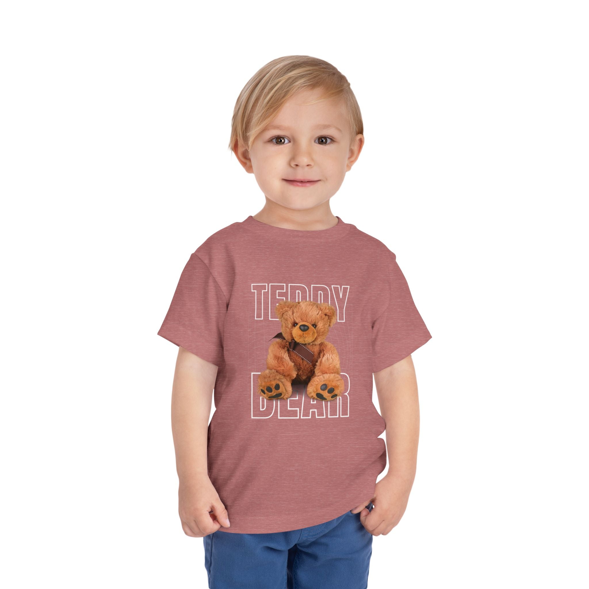 Teddy Bear Toddler Tee, Cute Toddler T-Shirt, Kids Gift, Birthday Present, Baby Shower Outfit, Sweet Child Apparel