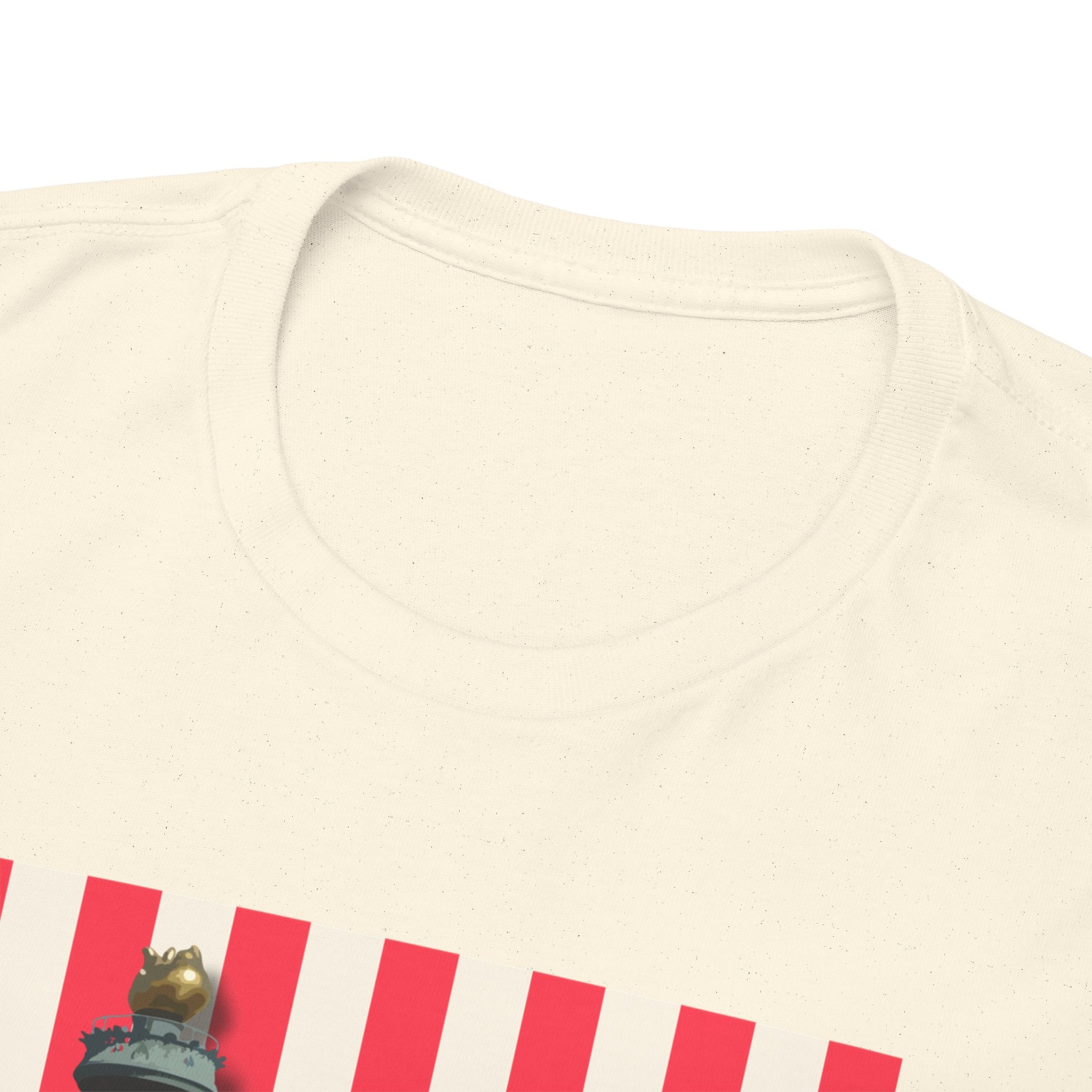 American Vibes Unisex Heavy Cotton Tee, Patriotic Shirt, Gift for Veterans, Independence Day Apparel, Summer Casual Wear