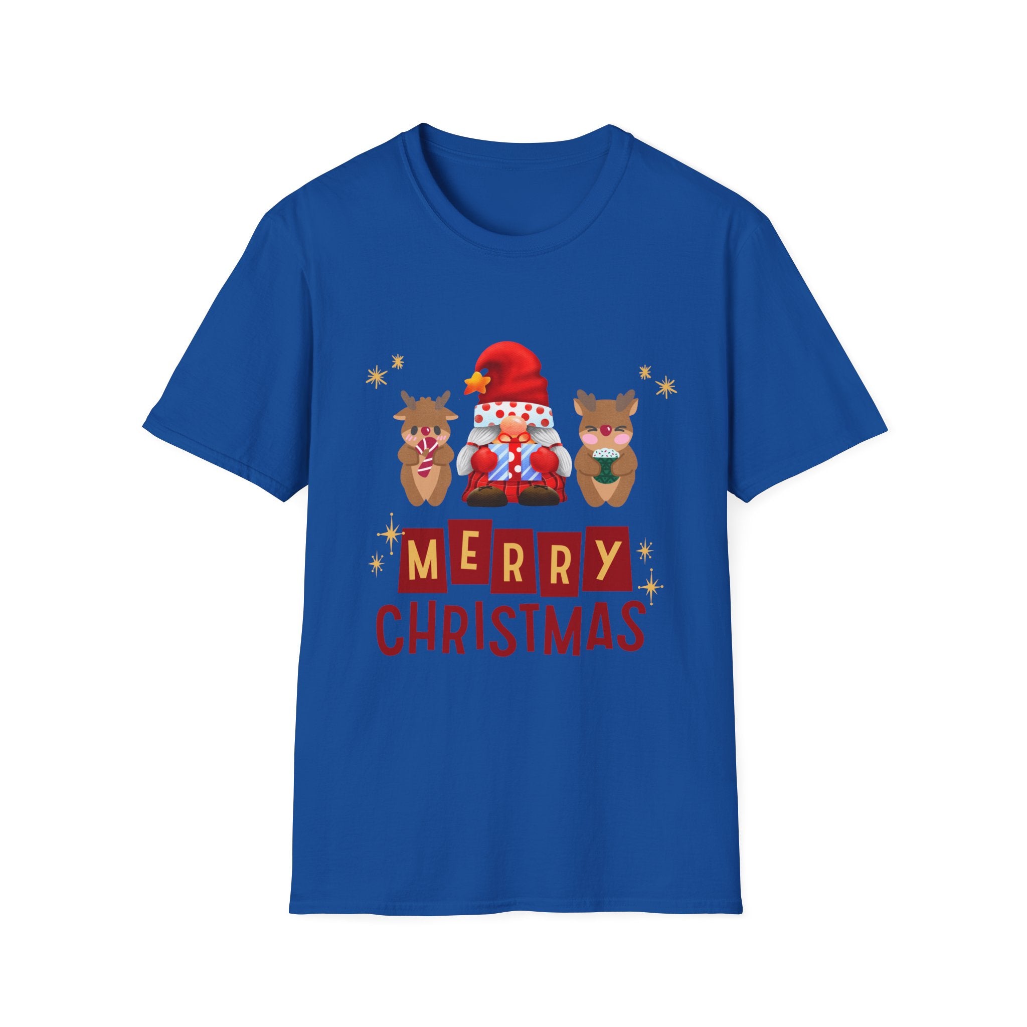 Merry Christmas Unisex T-Shirt, Holiday Tee, Christmas Gift, Family Gathering, Winter Apparel, Festive Wear