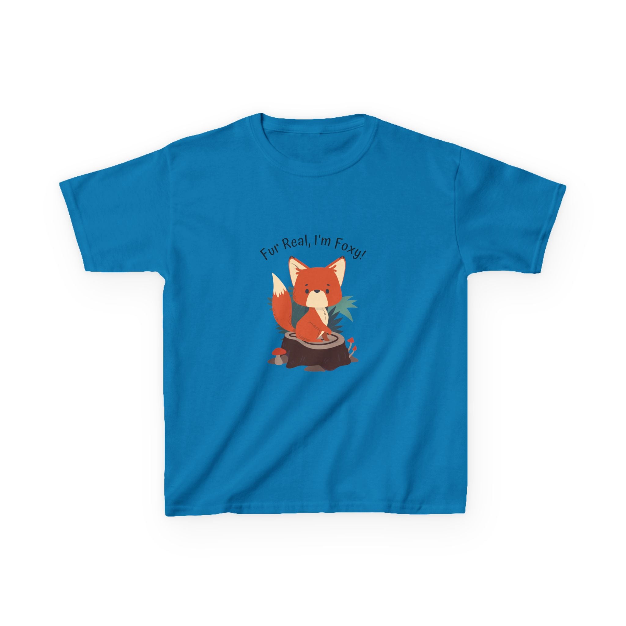 Cute Kids Fox Tee - Funny Animal Shirt for Girls & Boys, Birthday Gift, Holiday Outfit, Everyday Wear, Playdate Style