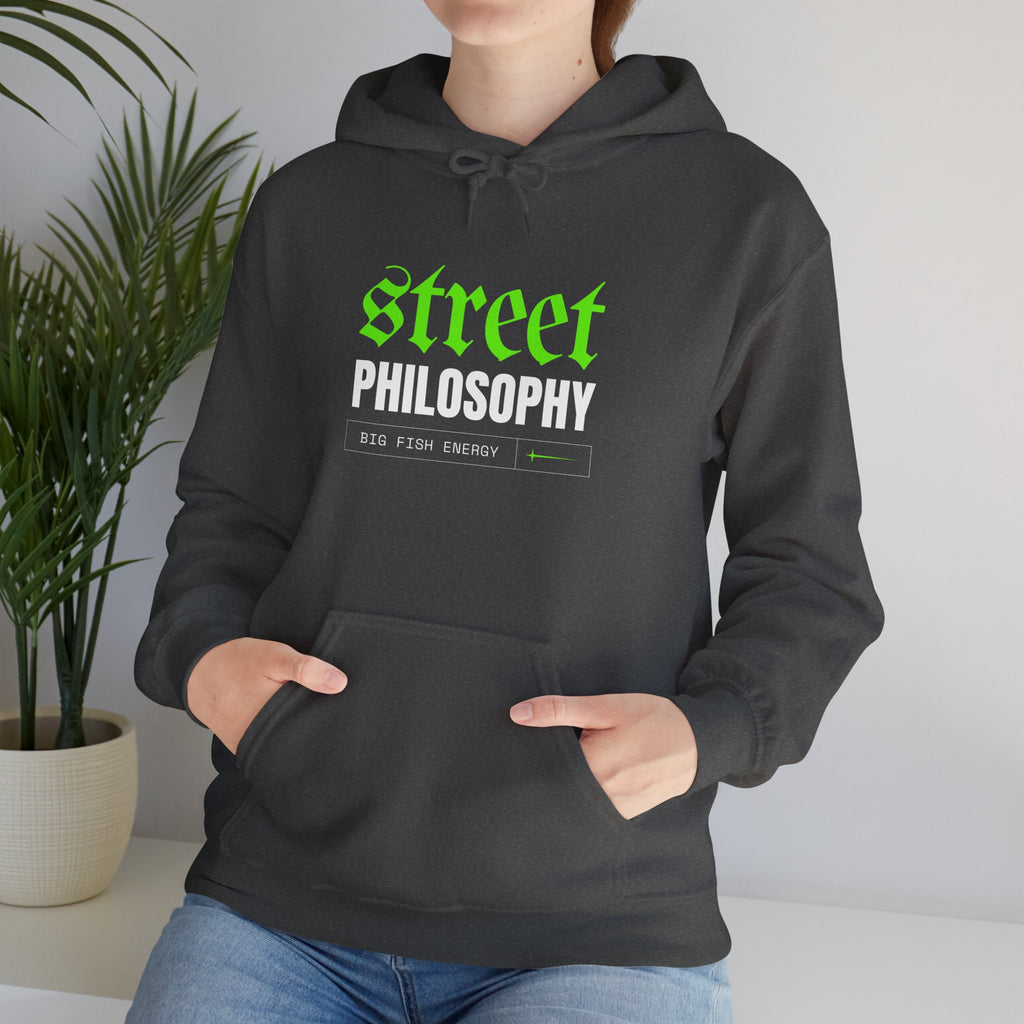 Urban Street Philosophy Hoodie, Casual Streetwear, Philosophy Lovers Gift, Unisex Sweatshirt, Everyday Comfort