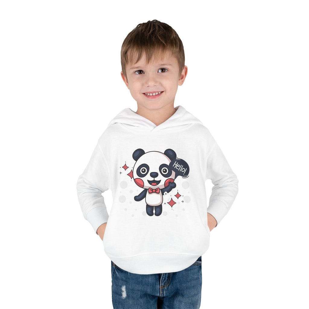 Adorable Toddler Fleece Hoodie featuring Cute Panda Design, Kids Apparel, Gift for Children, Birthday Party Outfit, Cozy Pullover