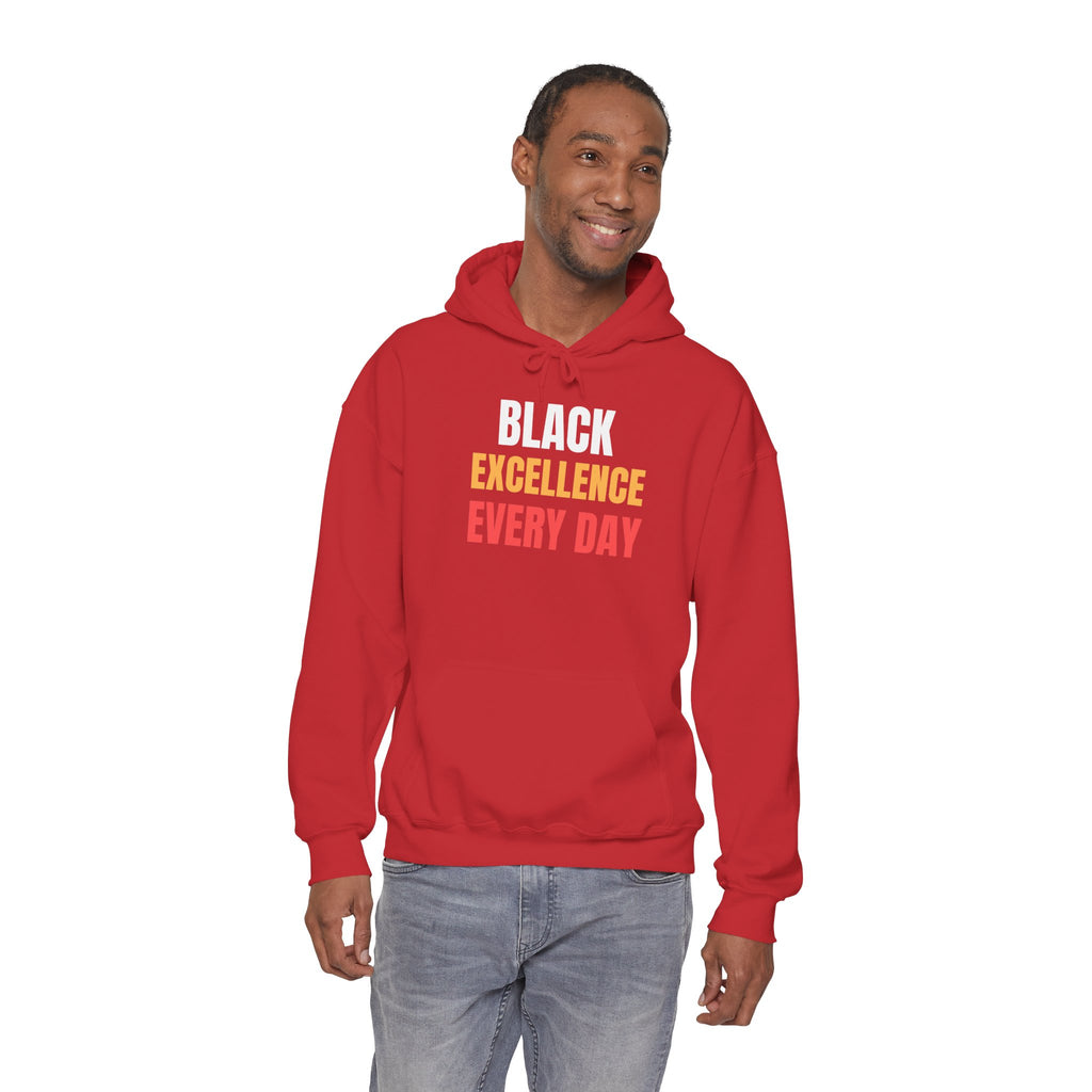 Black Excellence Everyday Hoodie | Unisex Heavy Blend Sweatshirt | Empowerment Gift | Black History Month | Everyday Affirmation