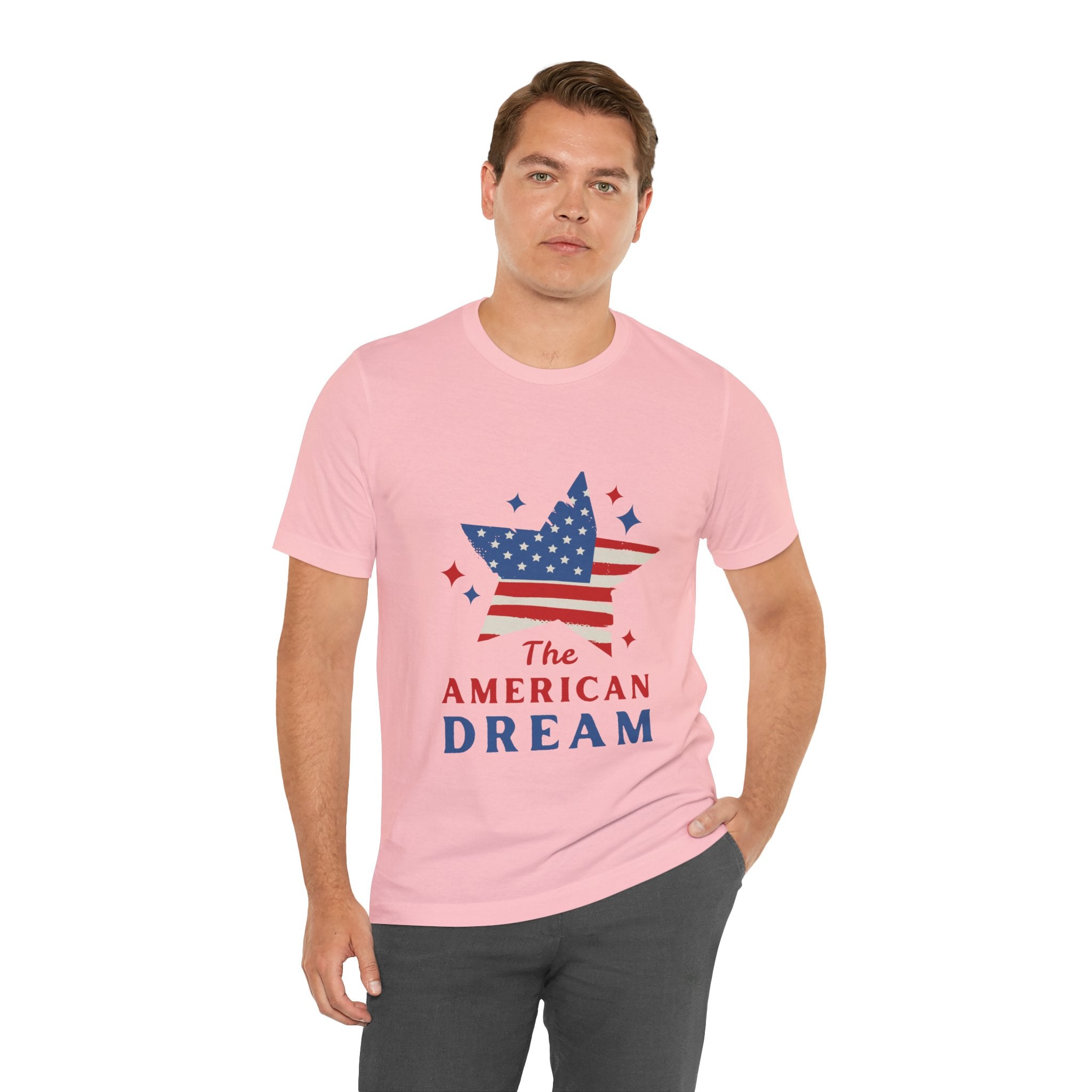 Celebrate the American Dream T-Shirt, Vintage USA Tee, Patriotic Shirt, Independence Day Apparel, Freedom Fashion