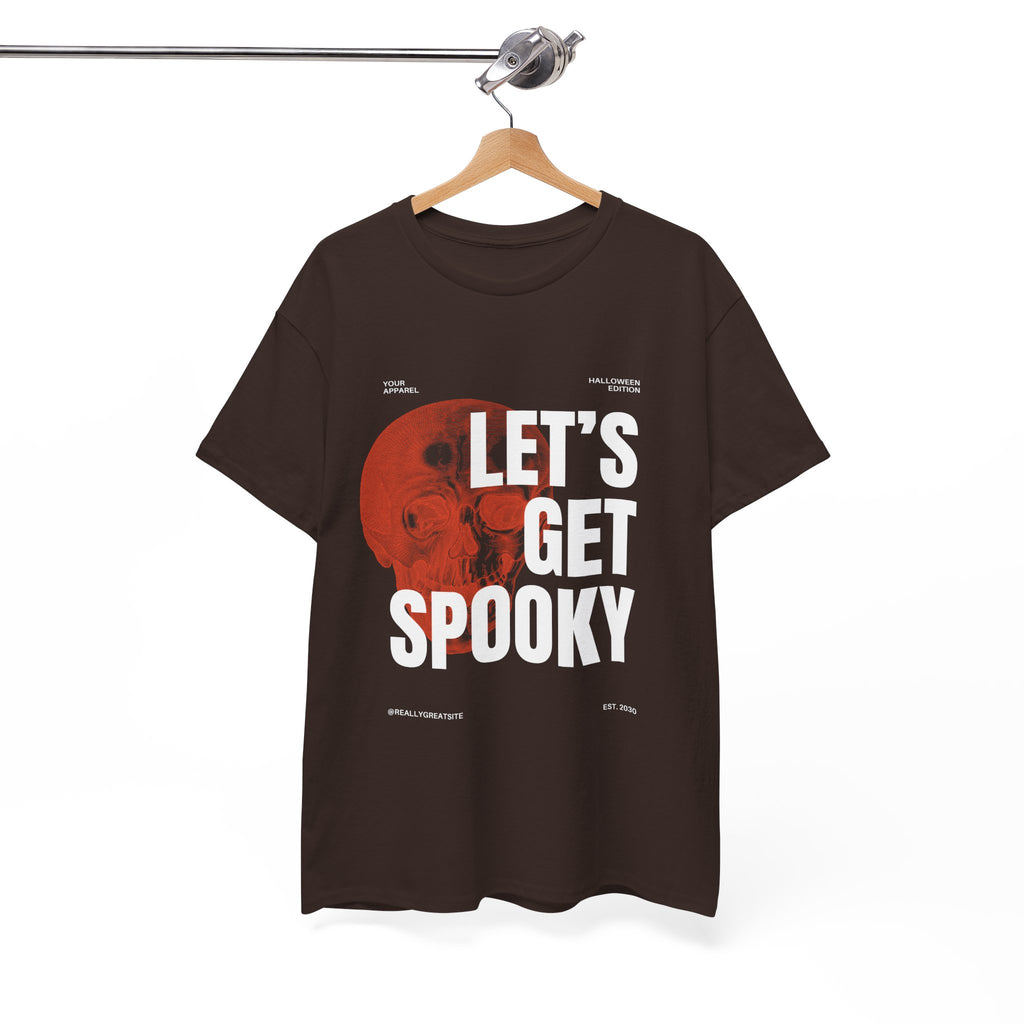 Unisex Halloween Tee, Let's Get Spooky Shirt, Fall Fashion, Party Wear, Ghostly Gifts, Casual Comfort