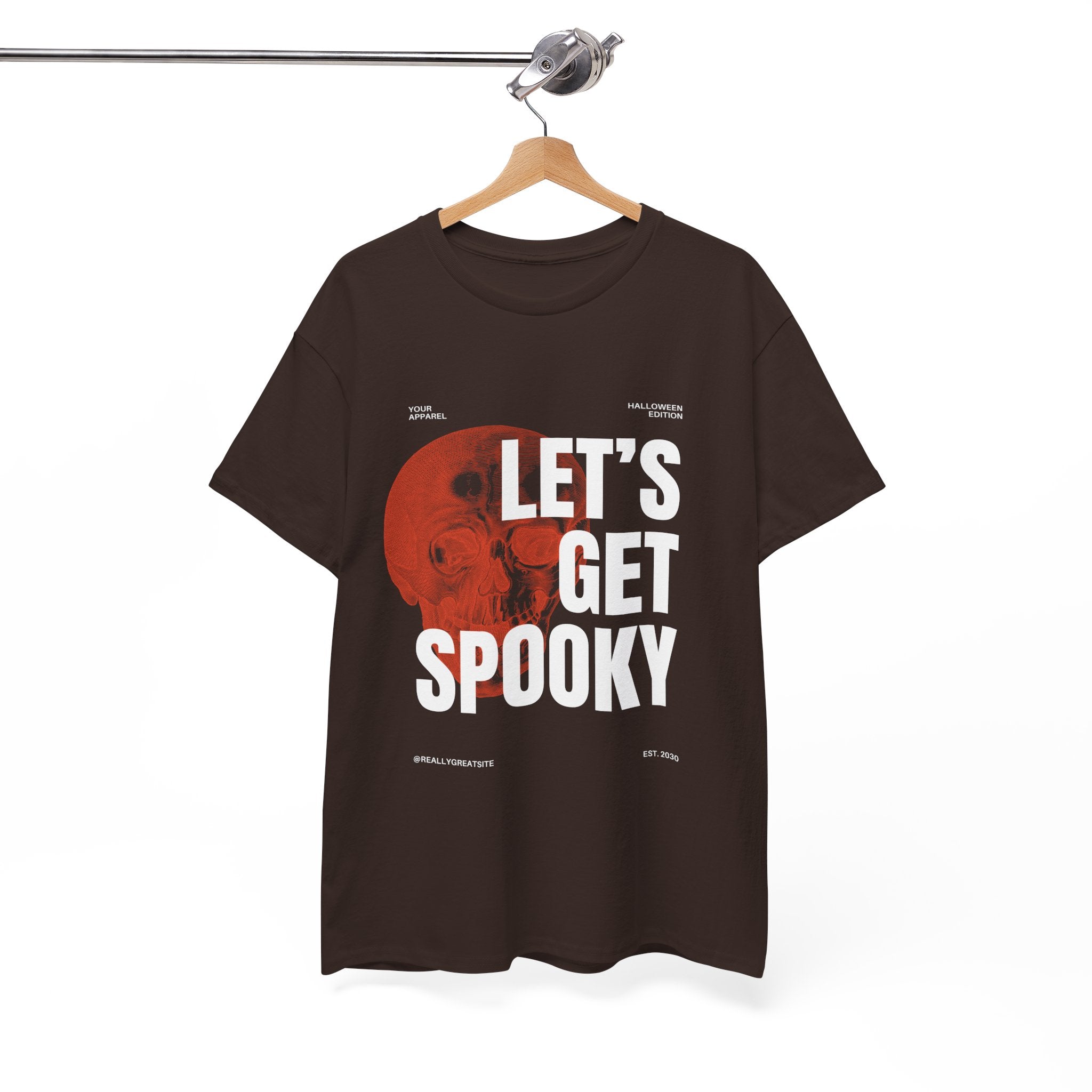 Unisex Halloween Tee, Let's Get Spooky Shirt, Fall Fashion, Party Wear, Ghostly Gifts, Casual Comfort