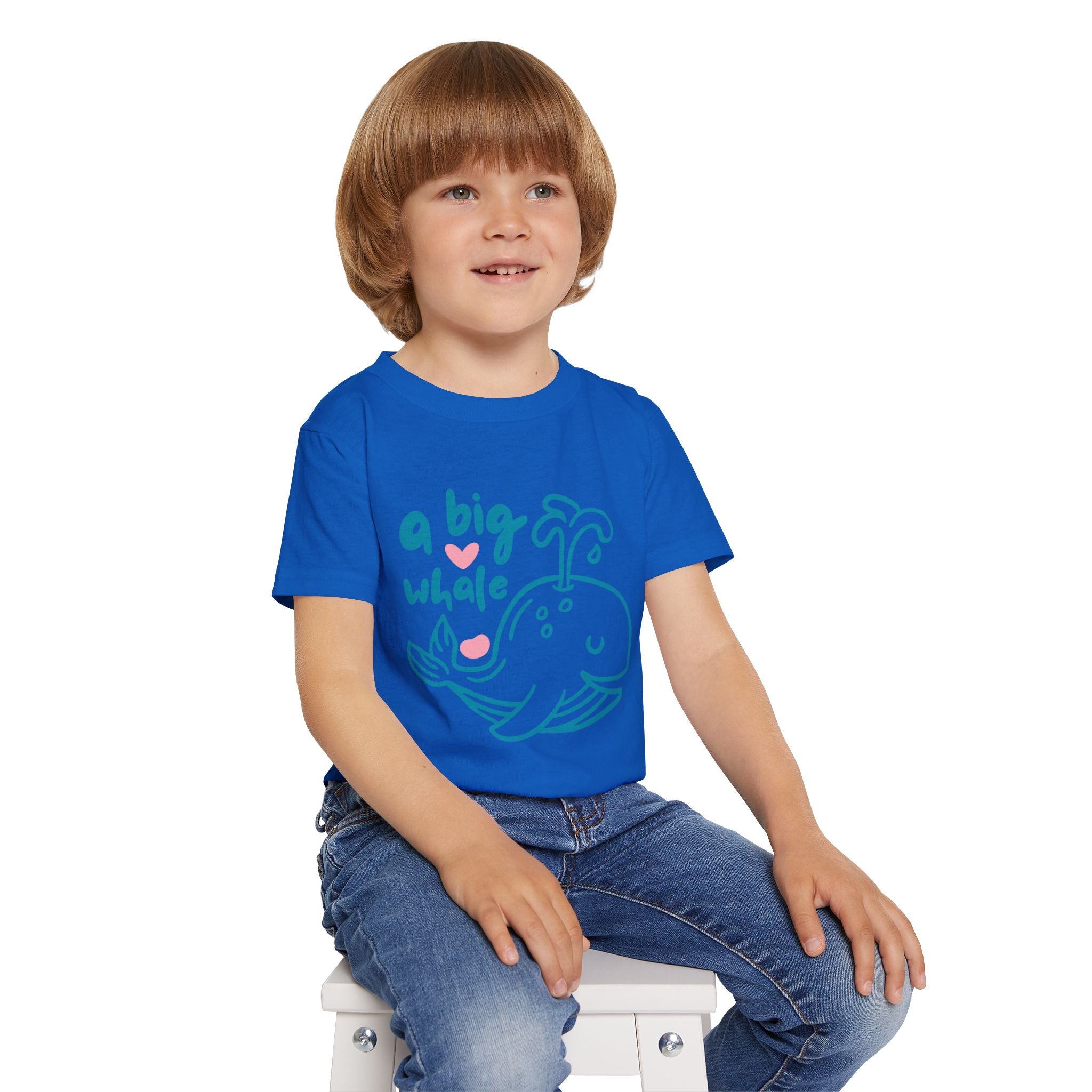 Toddler Heavy Cotton T-Shirt by Gildan | Eco-Friendly Kids Tee | Classic Fit & Soft