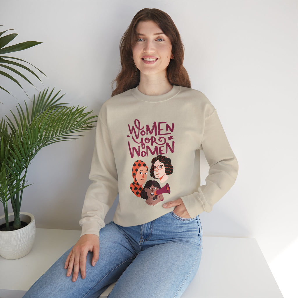 Empowering Women Crewneck Sweatshirt, Feminist Apparel, Cozy Unisex Sweatshirt, Gift for Women, Everyday Comfort Wear, Statement Piece