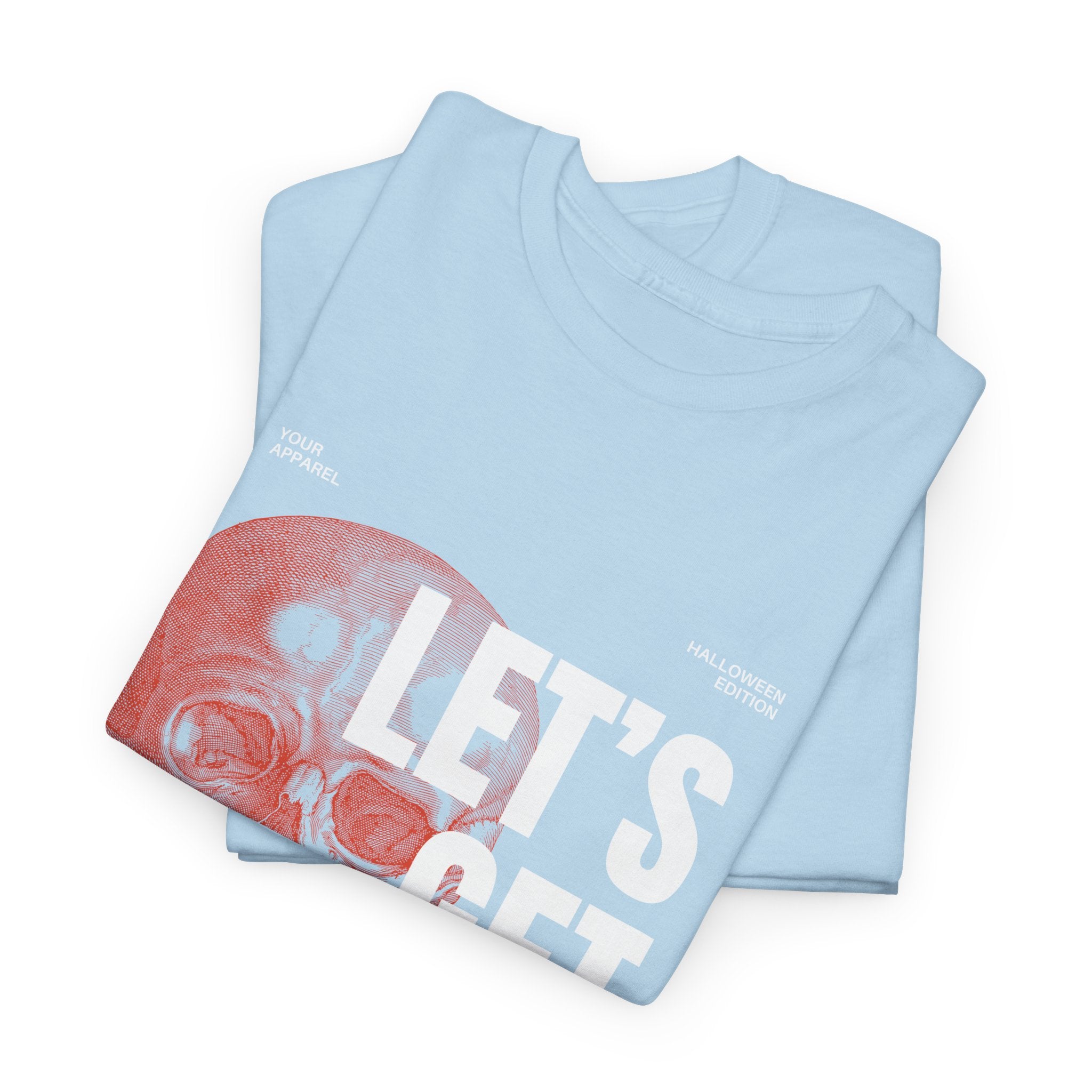 Unisex Halloween Tee, Let's Get Spooky Shirt, Fall Fashion, Party Wear, Ghostly Gifts, Casual Comfort