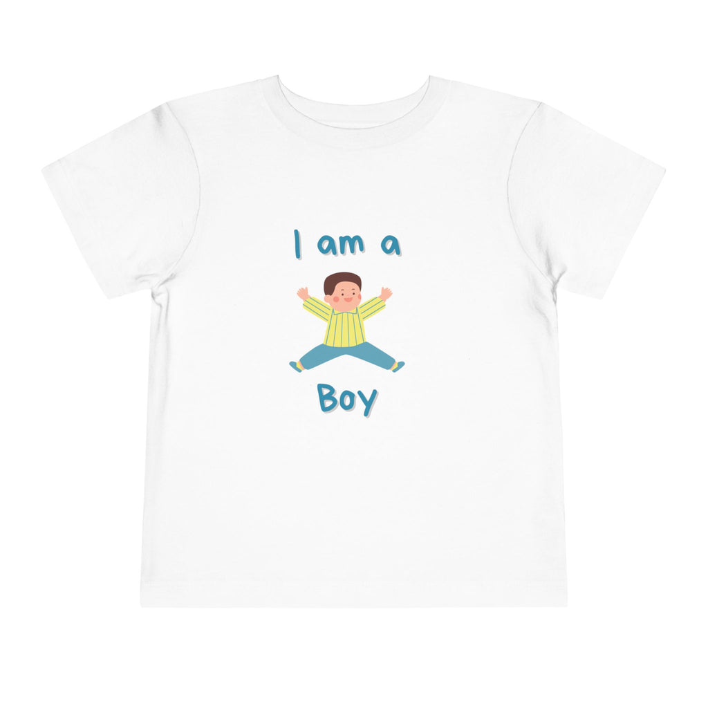 Toddler Short Sleeve Tee – Soft Airlume Cotton, Everyday Comfort