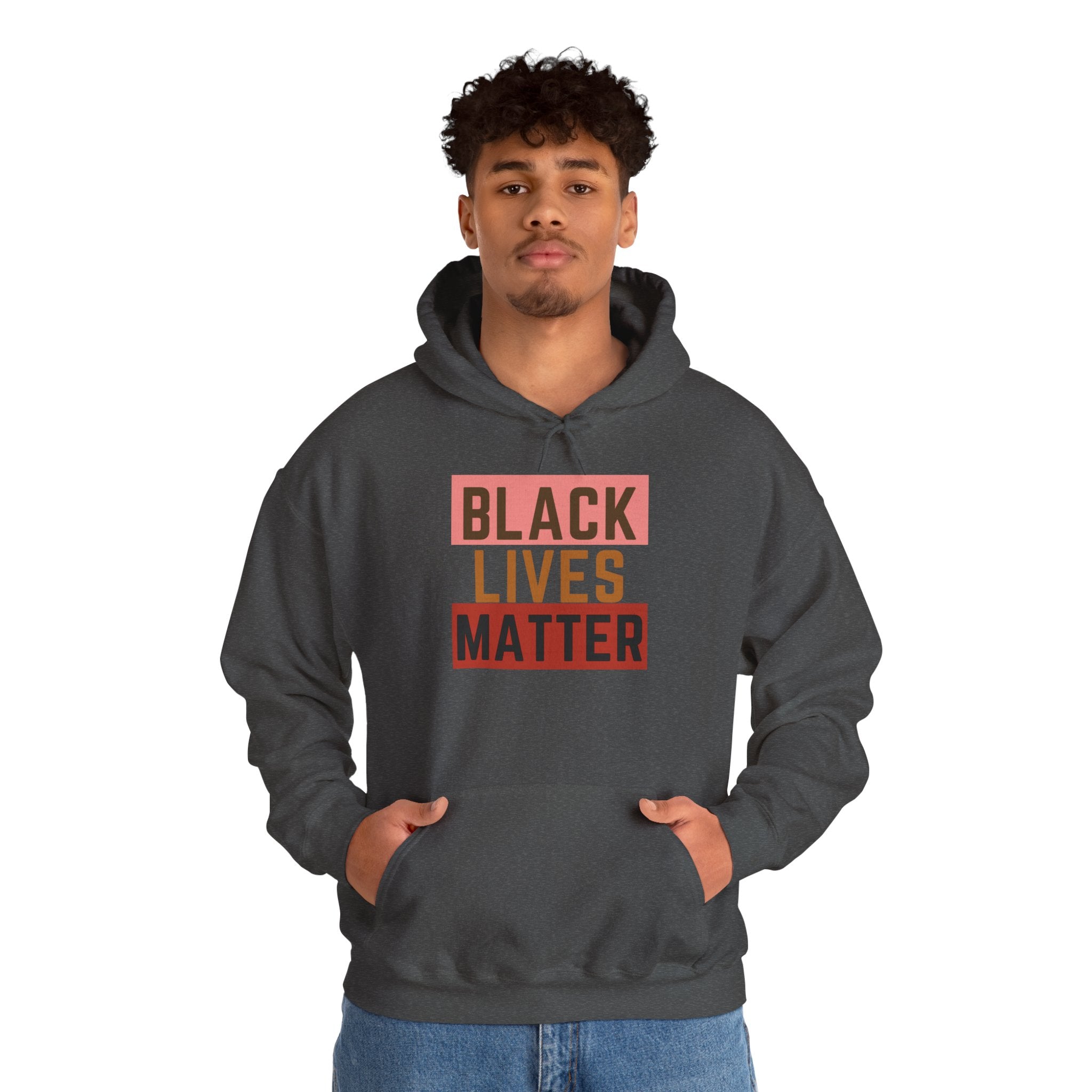 Unisex Black Lives Matter Hoodie, Empowering Apparel, Social Justice Gift, Casual Wear, Comfortable Sweatshirt, Protest Gear