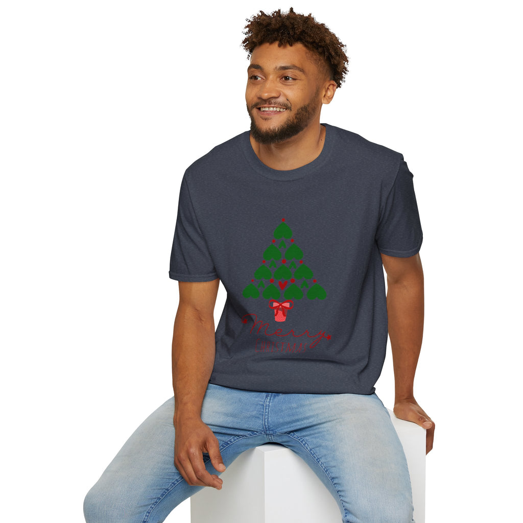 Merry Christmas T-Shirt, Unisex Holiday Tee, Christmas Gift, Casual Wear, Festive Clothing, Seasonal Apparel