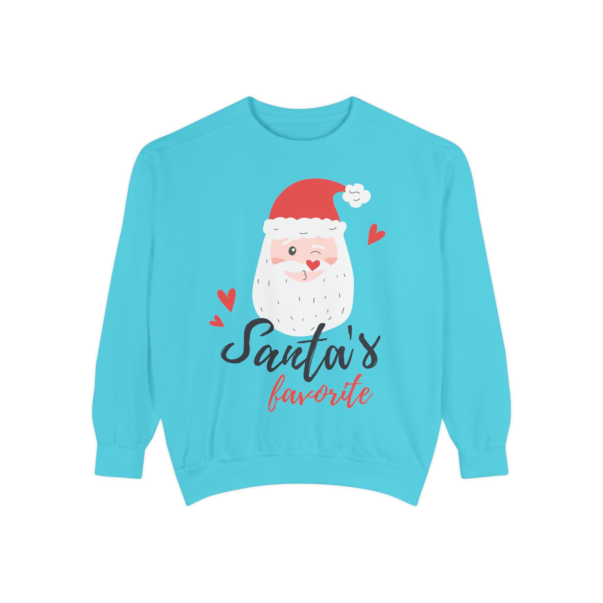 Santa's Favorite Sweatshirt, Holiday Apparel, Gift for Christmas, Unisex Pullover, Festive Sweater, Cozy Sweatshirt