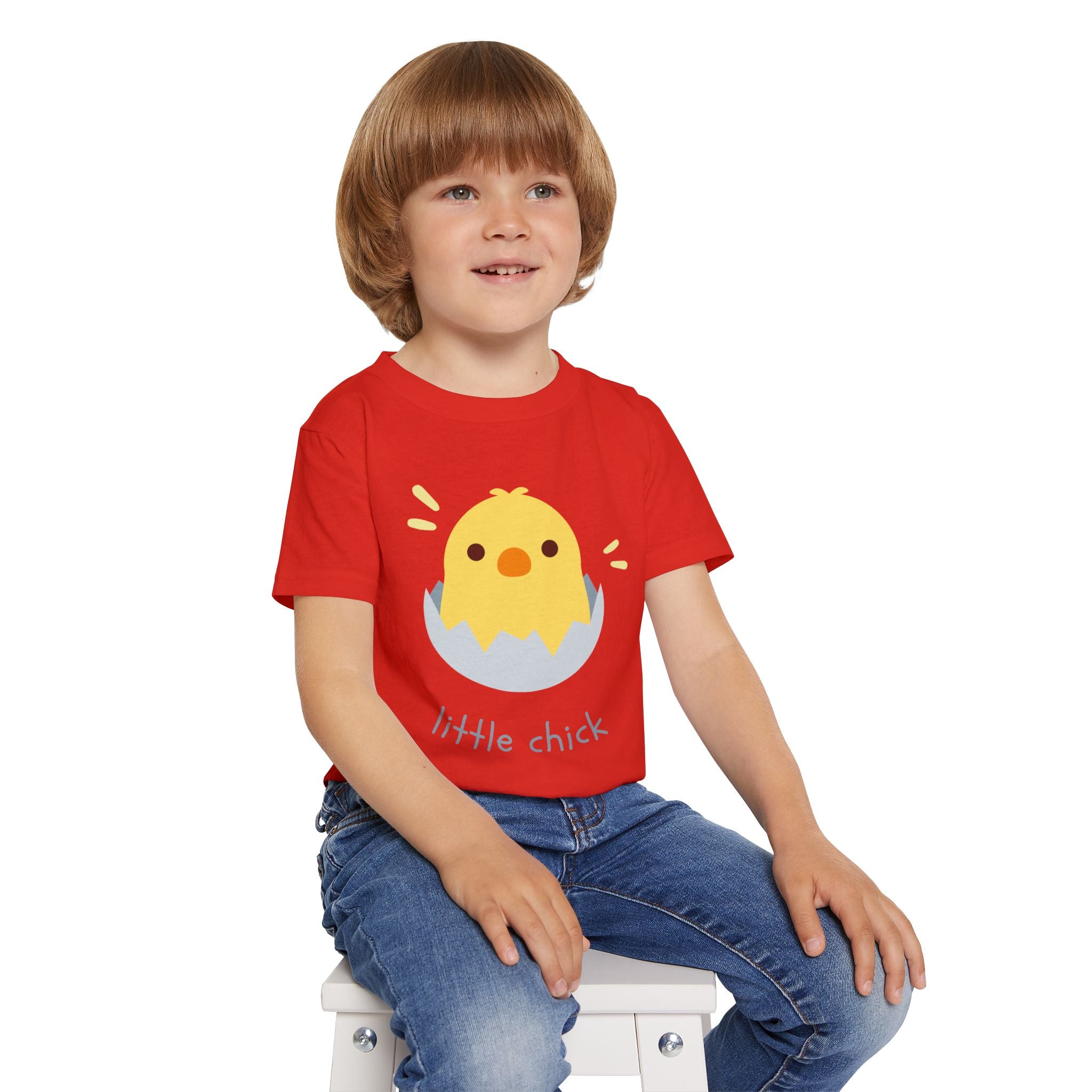 Cute Little Chick Toddler T-Shirt | Fun Springwear, Gifts for Kids, Baby Shower, Easter, Nursery Decor