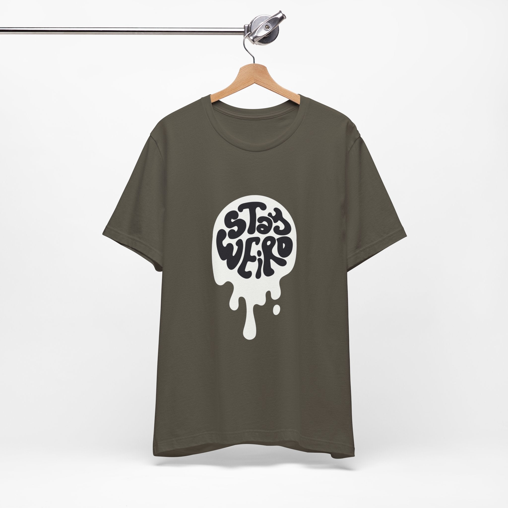 Stay Weird Unisex Tee - Comfortable Graphic T-Shirt, Casual Wear, Gift for Friends, Artsy Apparel, Everyday Fashion