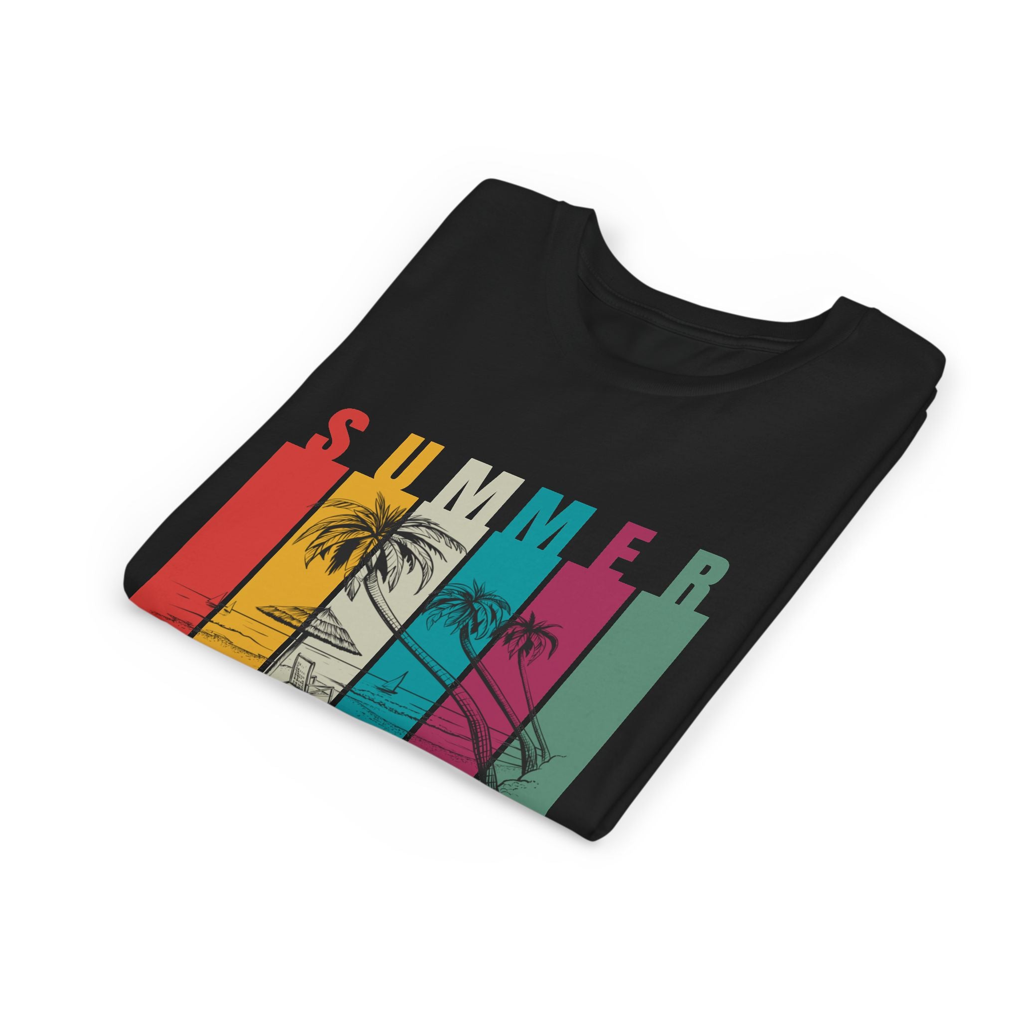 Summer Vibes Youth Tee | Cool Summer Shirt, Beachwear, Kids Summer Fashion, Vacation T-Shirt, Gift for Youngsters