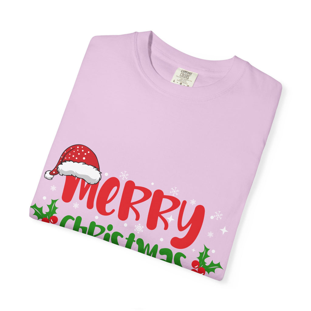 Merry Christmas Tee, Unisex Holiday Shirt, Festive Gift, Casual Christmas Apparel, Seasonal Wear, Perfect for Celebrations