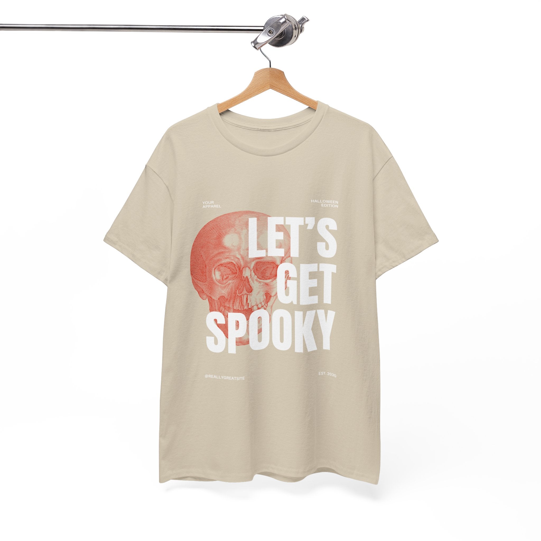 Unisex Halloween Tee, Let's Get Spooky Shirt, Fall Fashion, Party Wear, Ghostly Gifts, Casual Comfort