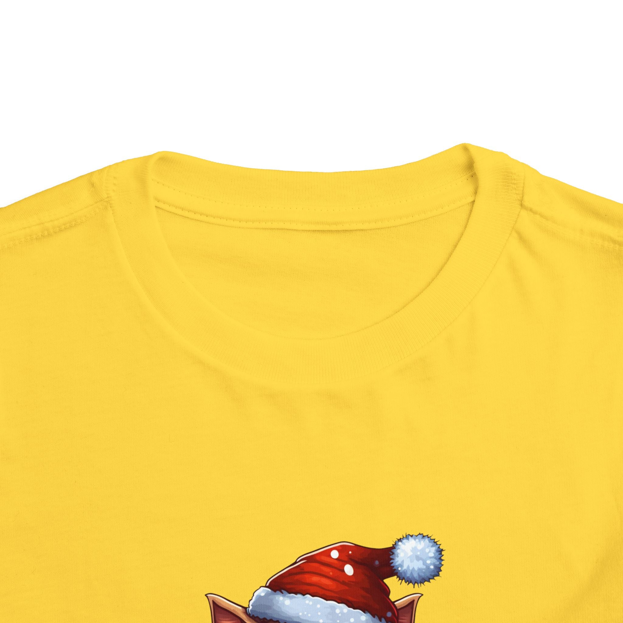 Cute Christmas Cat Tee for Toddlers, Holiday Shirt, Gift for Kids, Merry Christmas Tee, Fun Winter Wear, Festive Toddler Outfit