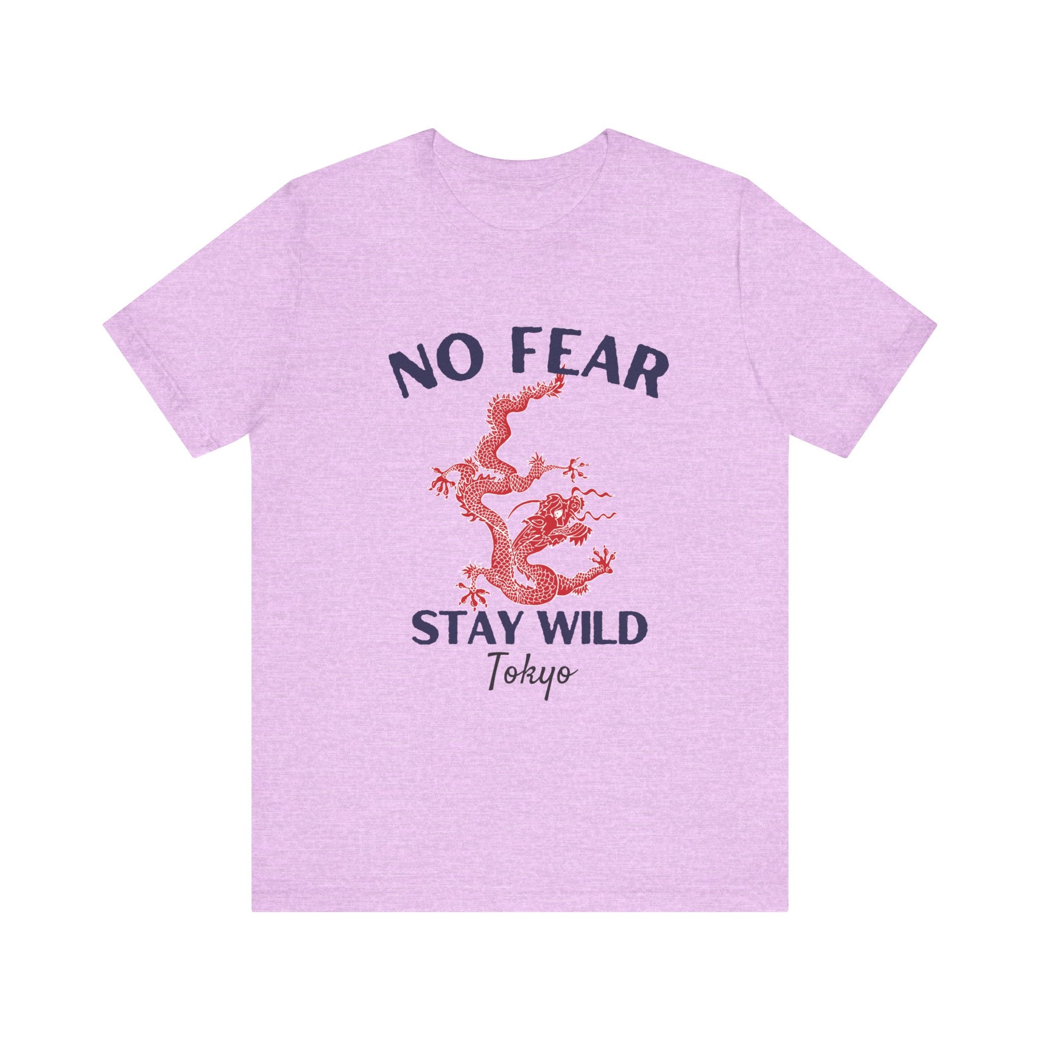 No Fear Stay Wild Unisex T-Shirt | Adventure Tee, Casual Wear, Gift for Nature Lovers, Inspirational Shirt, Summer Fashion
