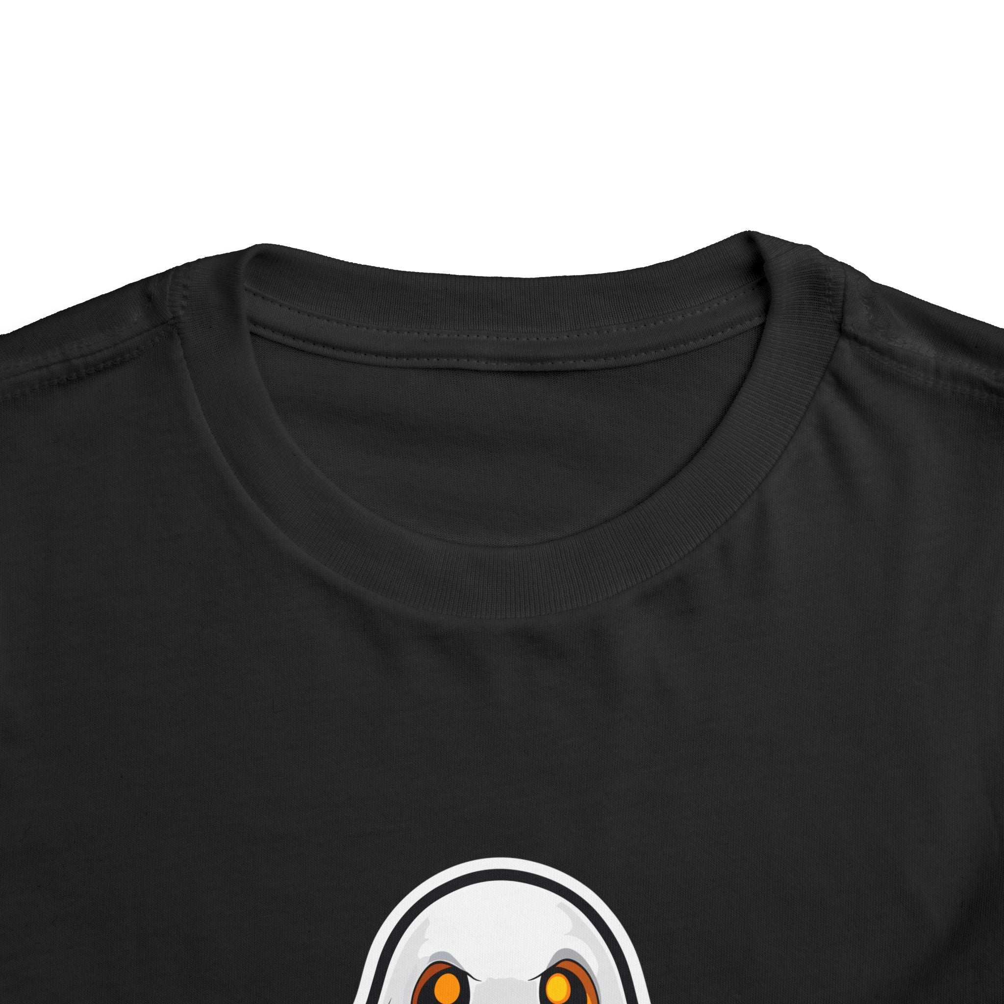 Halloween Ghost Toddler Tee, Cute Kids Halloween Shirt, Toddler Short Sleeve T-Shirt, Boys Girls Costume Top, Trick or Treat Tee