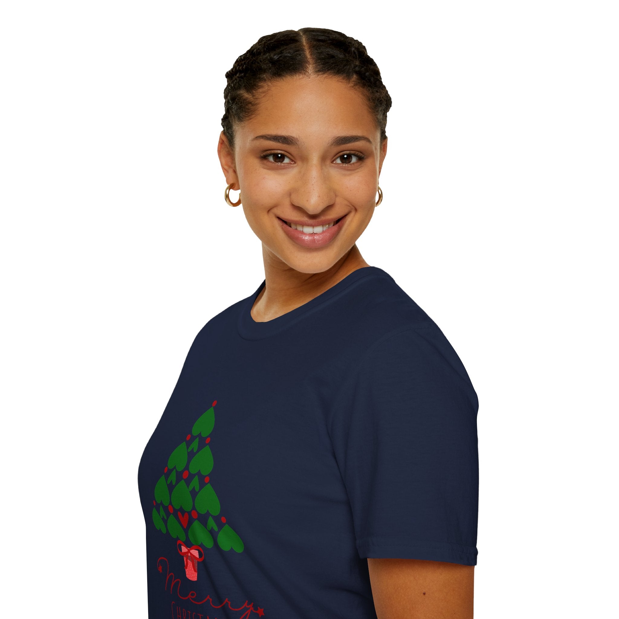 Merry Christmas T-Shirt, Unisex Holiday Tee, Christmas Gift, Casual Wear, Festive Clothing, Seasonal Apparel