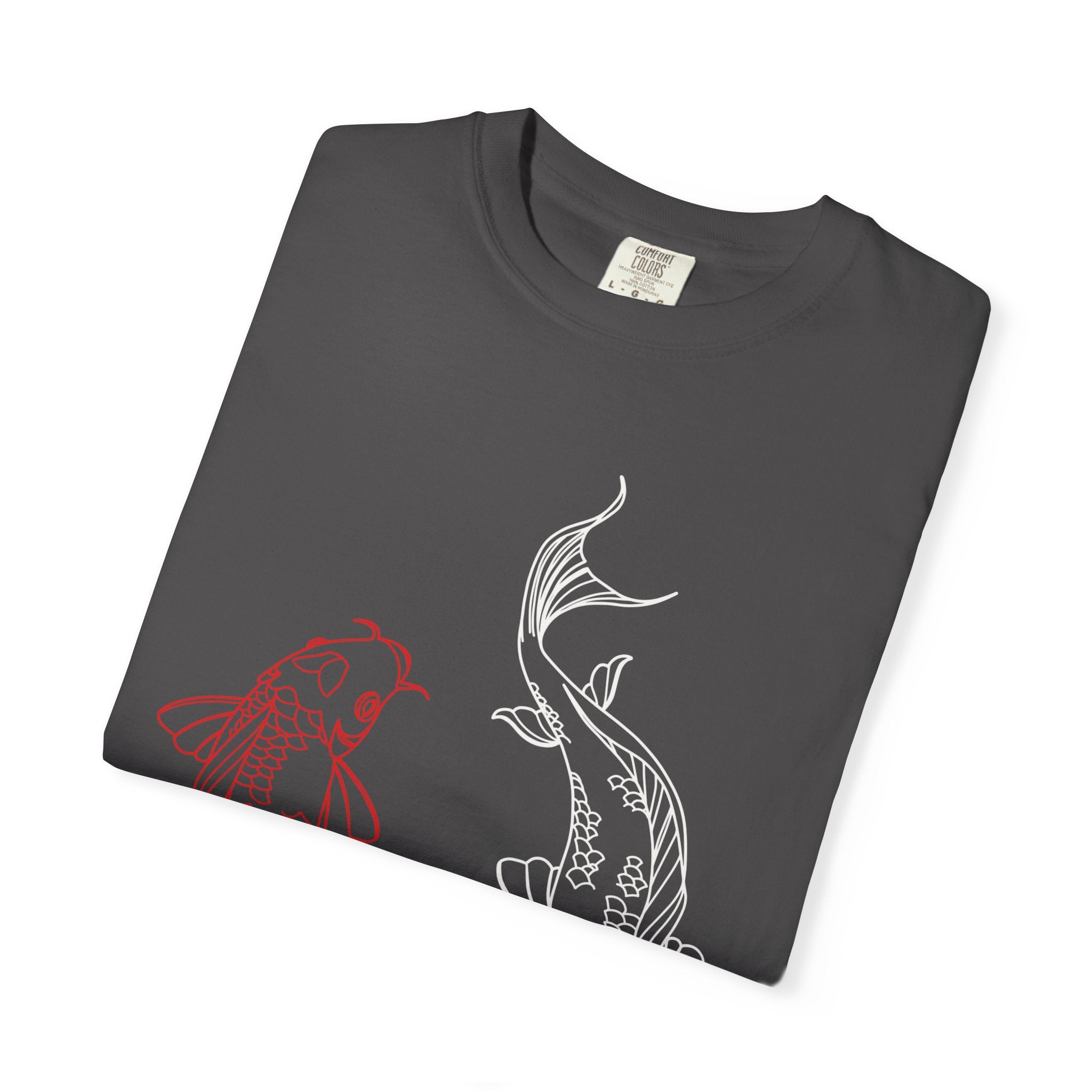 Koi Fish Unisex T-Shirt | Art Tee, Summer Style, Casual Wear, Gift for Nature Lovers, Zen & Peaceful Vibe
