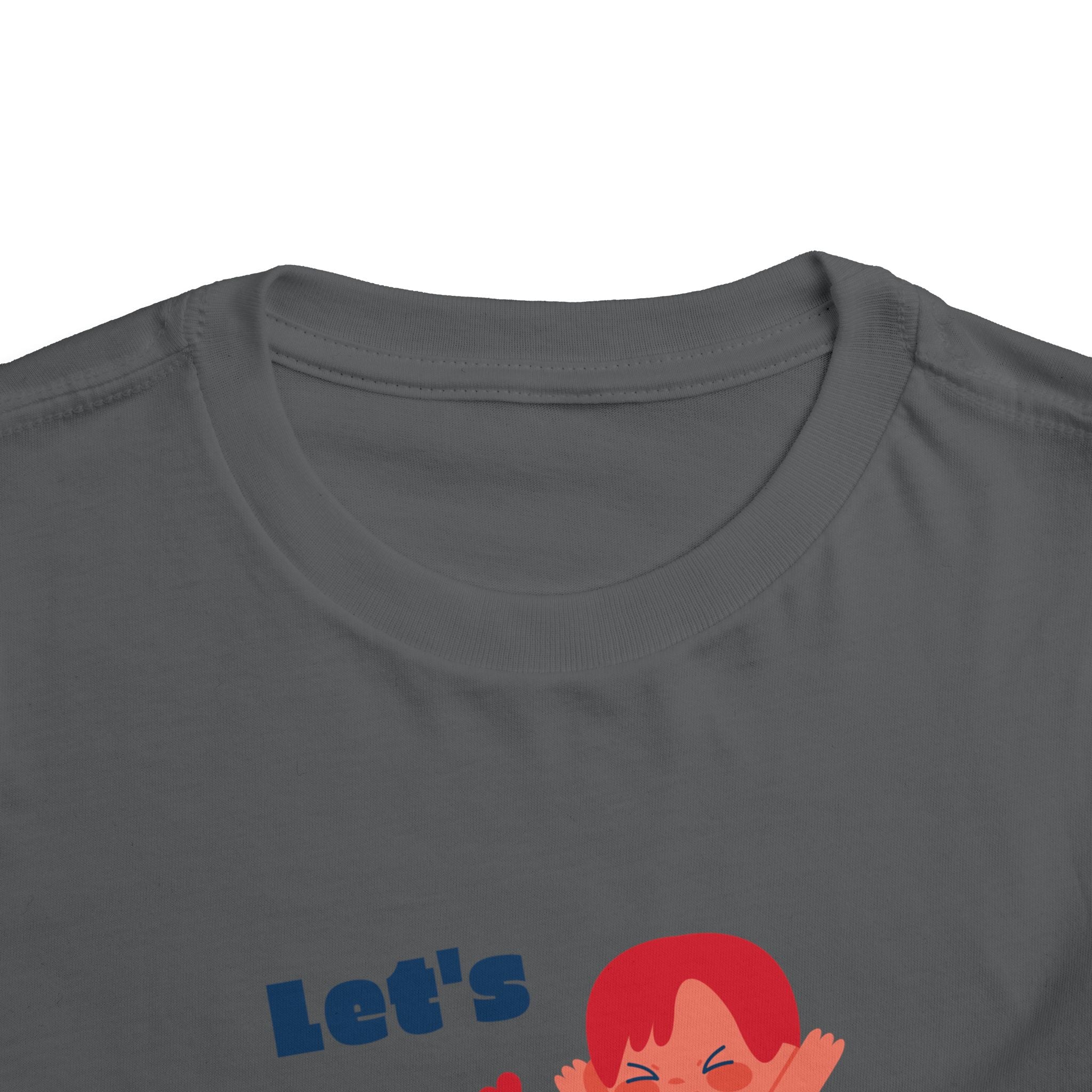 Playful Toddler Tee, Let's Play Shirt, Kids Short Sleeve Top, Fun Toddler Clothing, Adorable Kids Tee