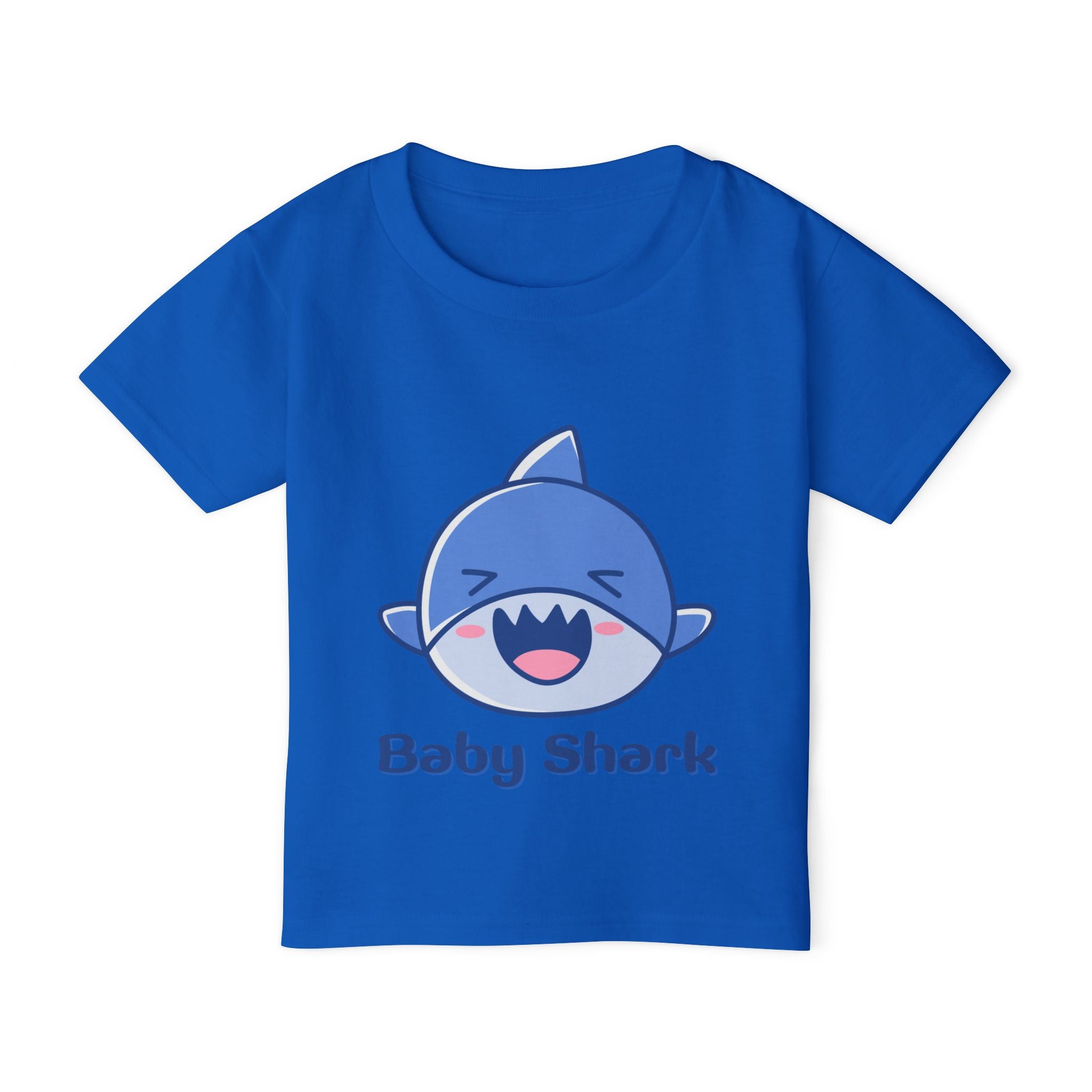 Baby Shark Toddler T-shirt, Cute Toddler Tee, Kid's Birthday Gift, Baby Shark Merchandise, Summer Kids Shirt, Ocean-Themed Apparel