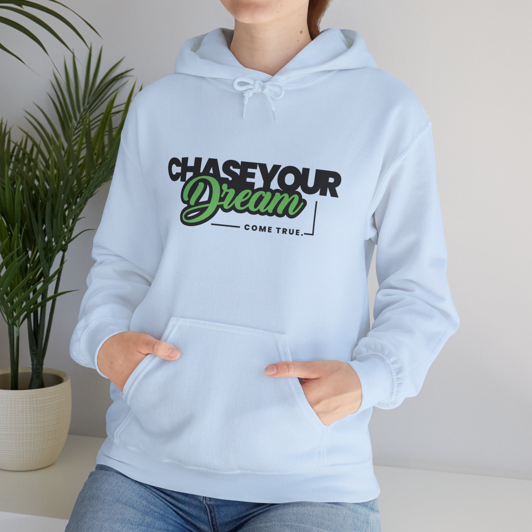 Chase Your Dream Hoodie, Cozy Sweatshirt for Motivation, Gift for Dreamers, Inspirational Apparel for Every Occasion, Perfect for Fall [...]