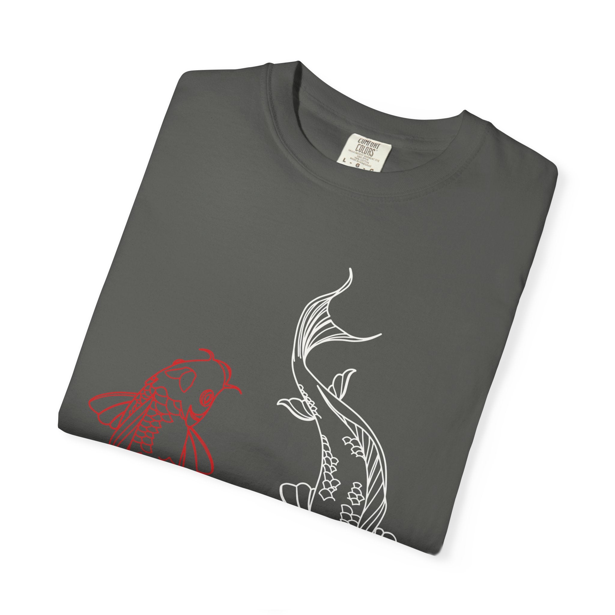 Koi Fish Unisex T-Shirt | Art Tee, Summer Style, Casual Wear, Gift for Nature Lovers, Zen & Peaceful Vibe