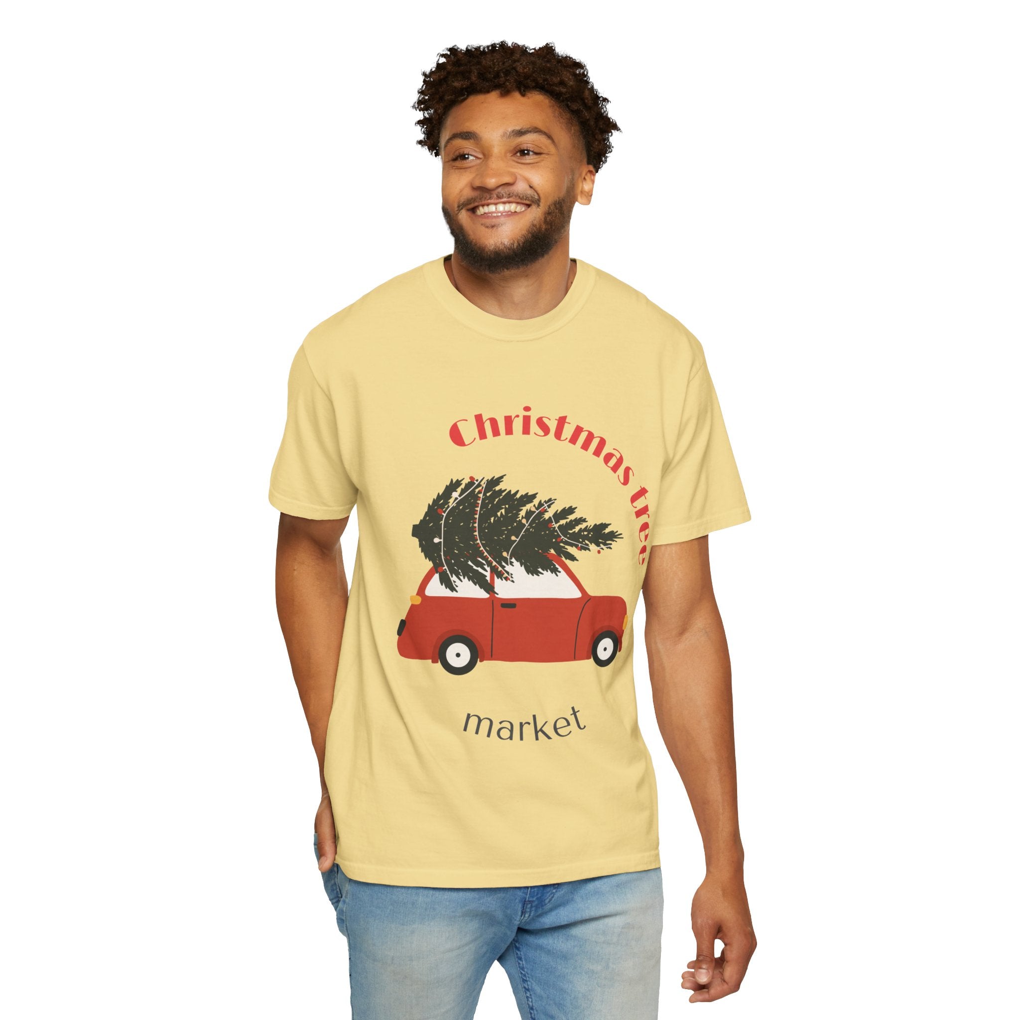 Cozy Christmas Tree T-Shirt, Holiday Tee, Unisex Shirt, Gift for Tree Lovers, Casual Wear