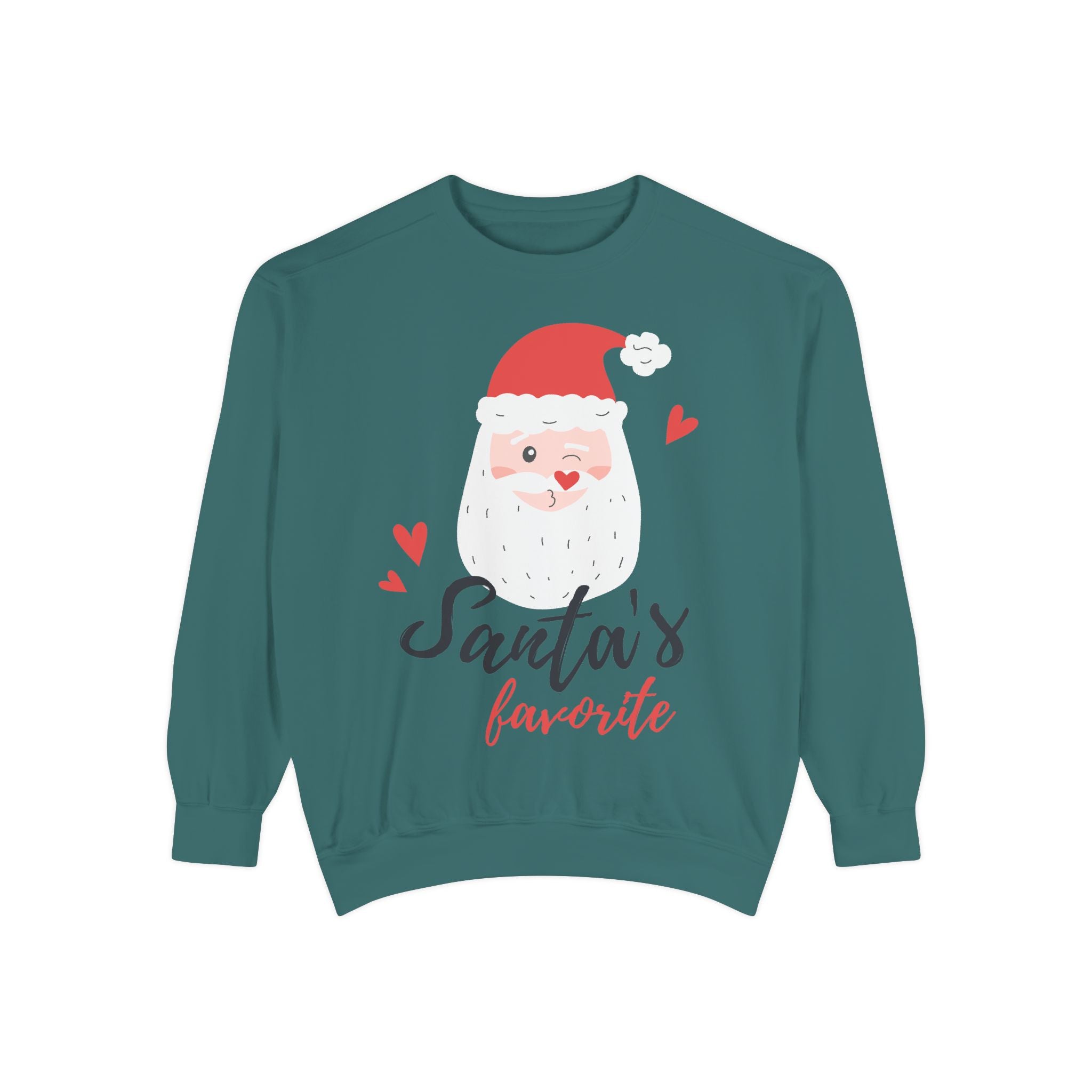 Santa's Favorite Sweatshirt, Holiday Apparel, Gift for Christmas, Unisex Pullover, Festive Sweater, Cozy Sweatshirt