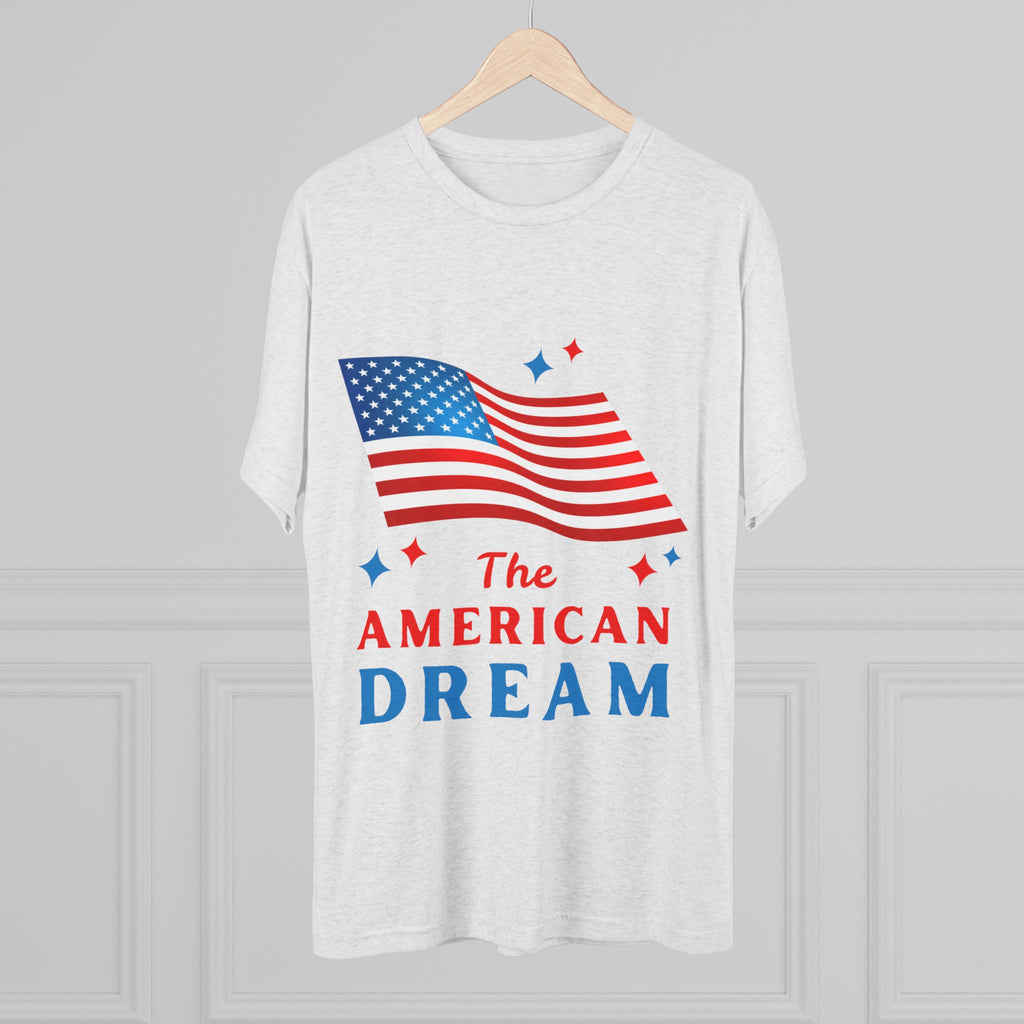 American Dream Unisex Crew Tee, Patriotic Shirt, Independence Day Tee, Casual Summer Top, Gift for Proud Americans