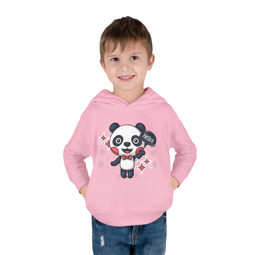 Adorable Toddler Fleece Hoodie featuring Cute Panda Design, Kids Apparel, Gift for Children, Birthday Party Outfit, Cozy Pullover