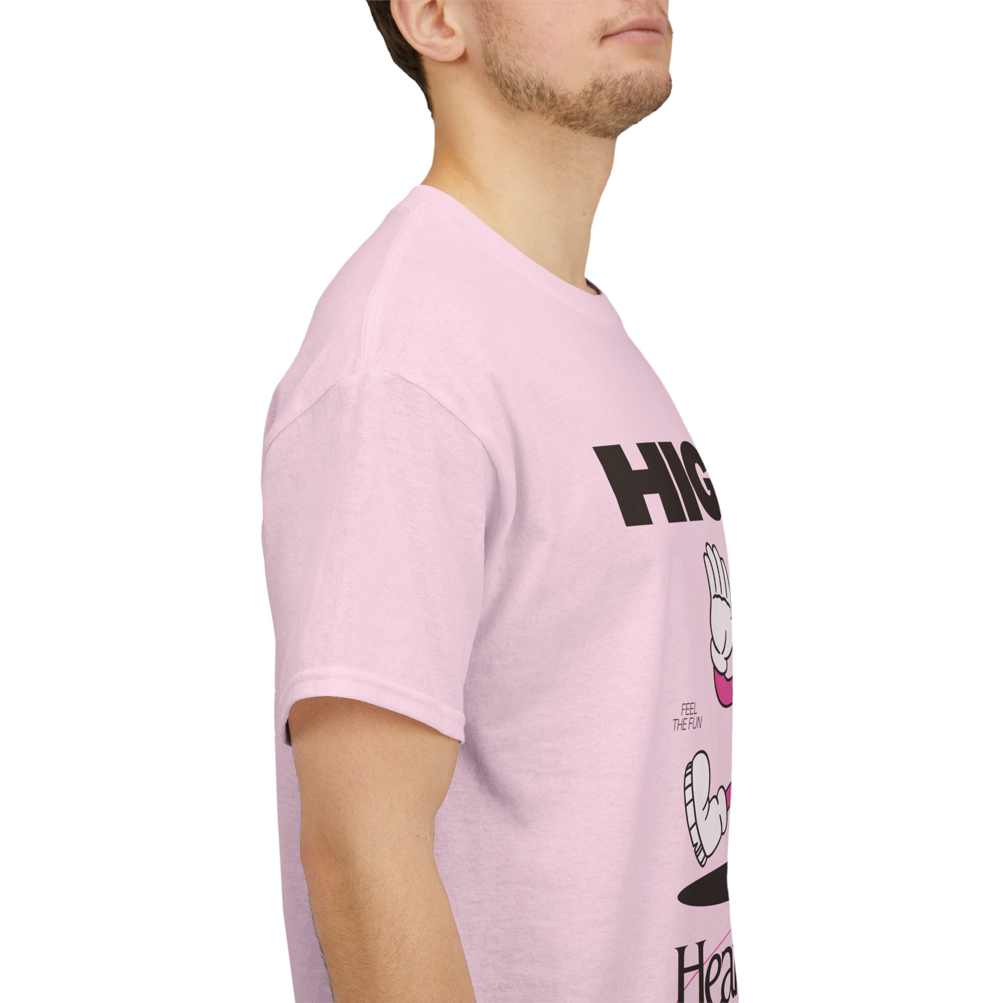 Heart Power Unisex T-Shirt Design | Graphic Tee for Men & Women | Streetwear Aesthetic T-Shirt