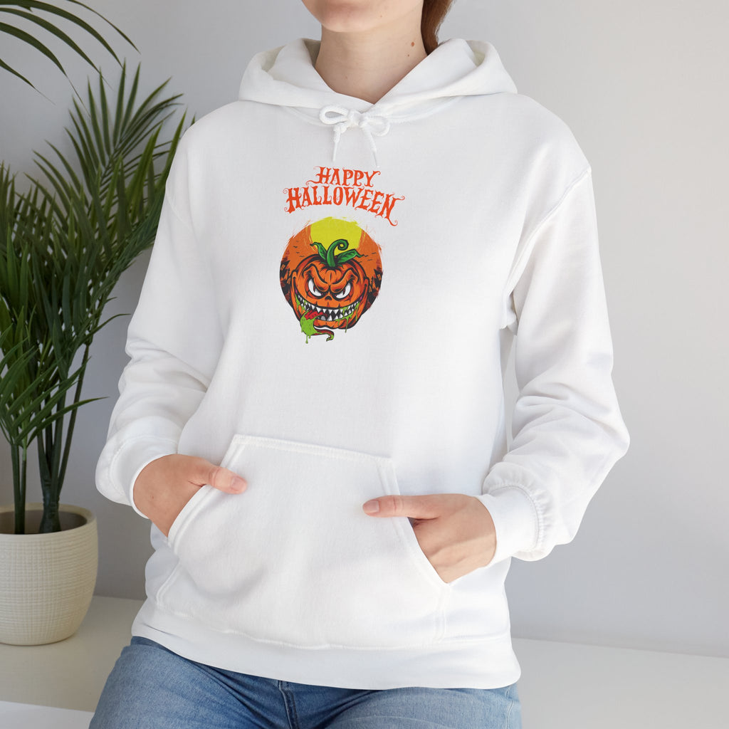 Halloween-Themed Unisex Hooded Sweatshirt, Cozy Halloween Apparel, Witch Design Hoodie, Fall Outfit, Spooky Season Gift