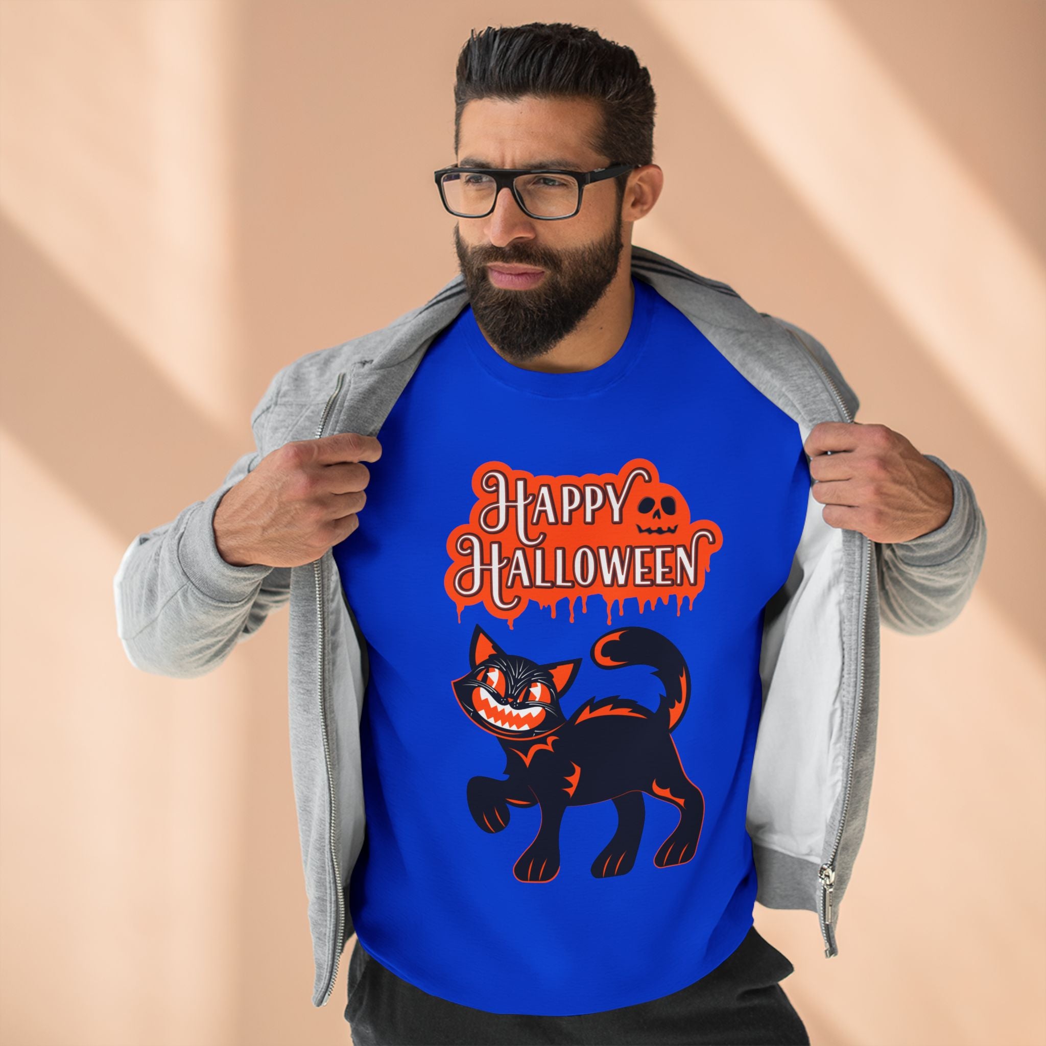 Halloween Cat Unisex Crewneck Sweatshirt - Cozy Fall Apparel, Spooky Season Gift, Unisex Sweatshirt, Halloween Party Wear, Festive [...]