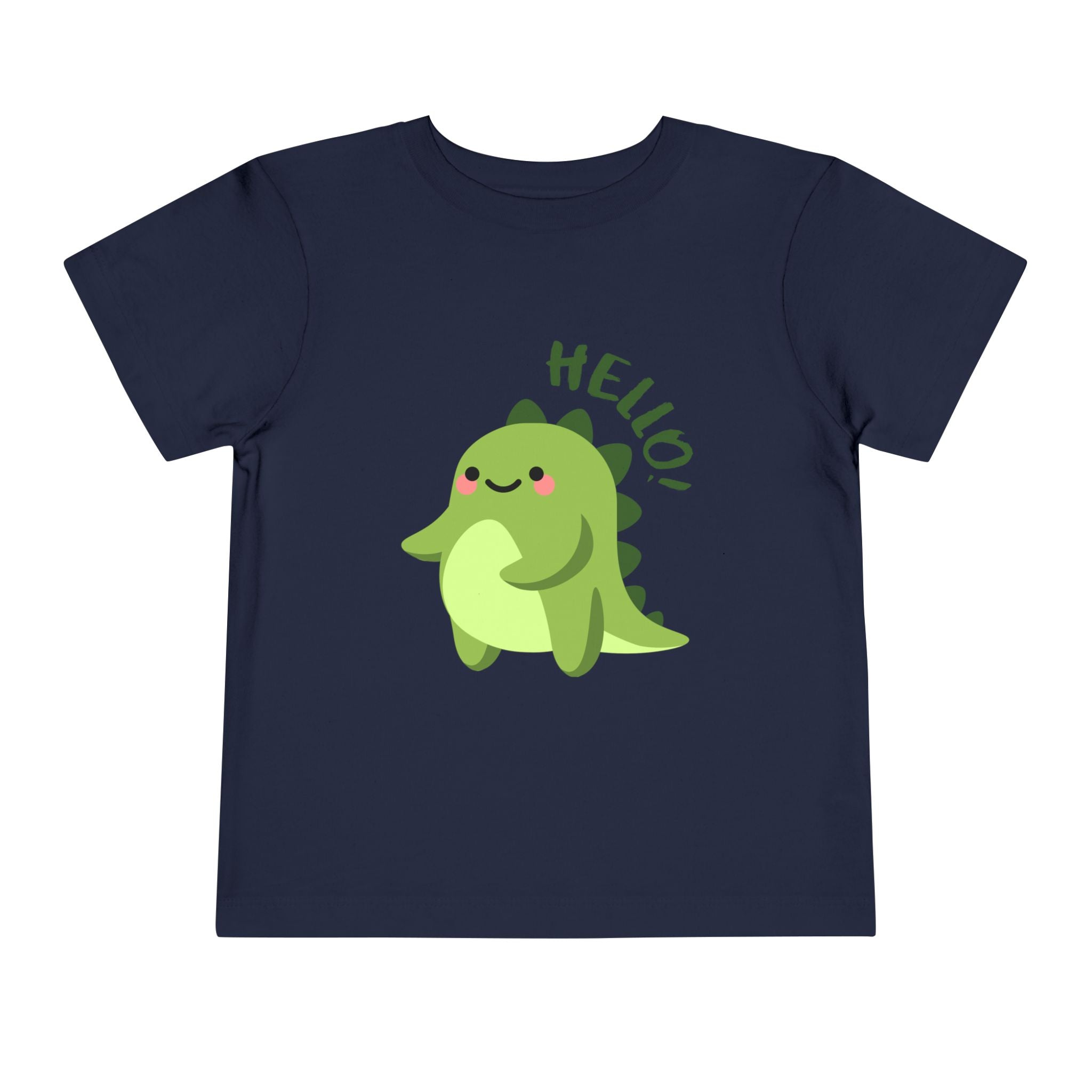 Cute Dinosaur Toddler Tee - Playful Kids Short Sleeve Shirt, Perfect for Gifts, Birthdays, Parties, Everyday Wear