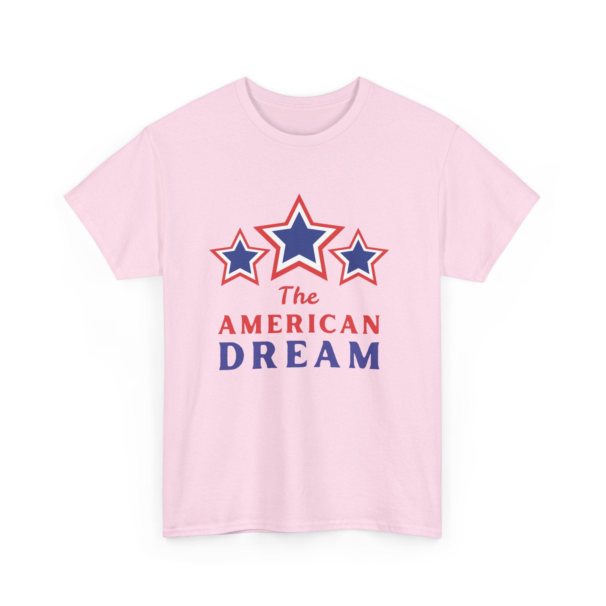 American Dream Graphic Tee, Patriotic Shirt, Unisex Cotton T-Shirt, Fourth of July Gift, Summer Casual Wear, Vintage Star Design