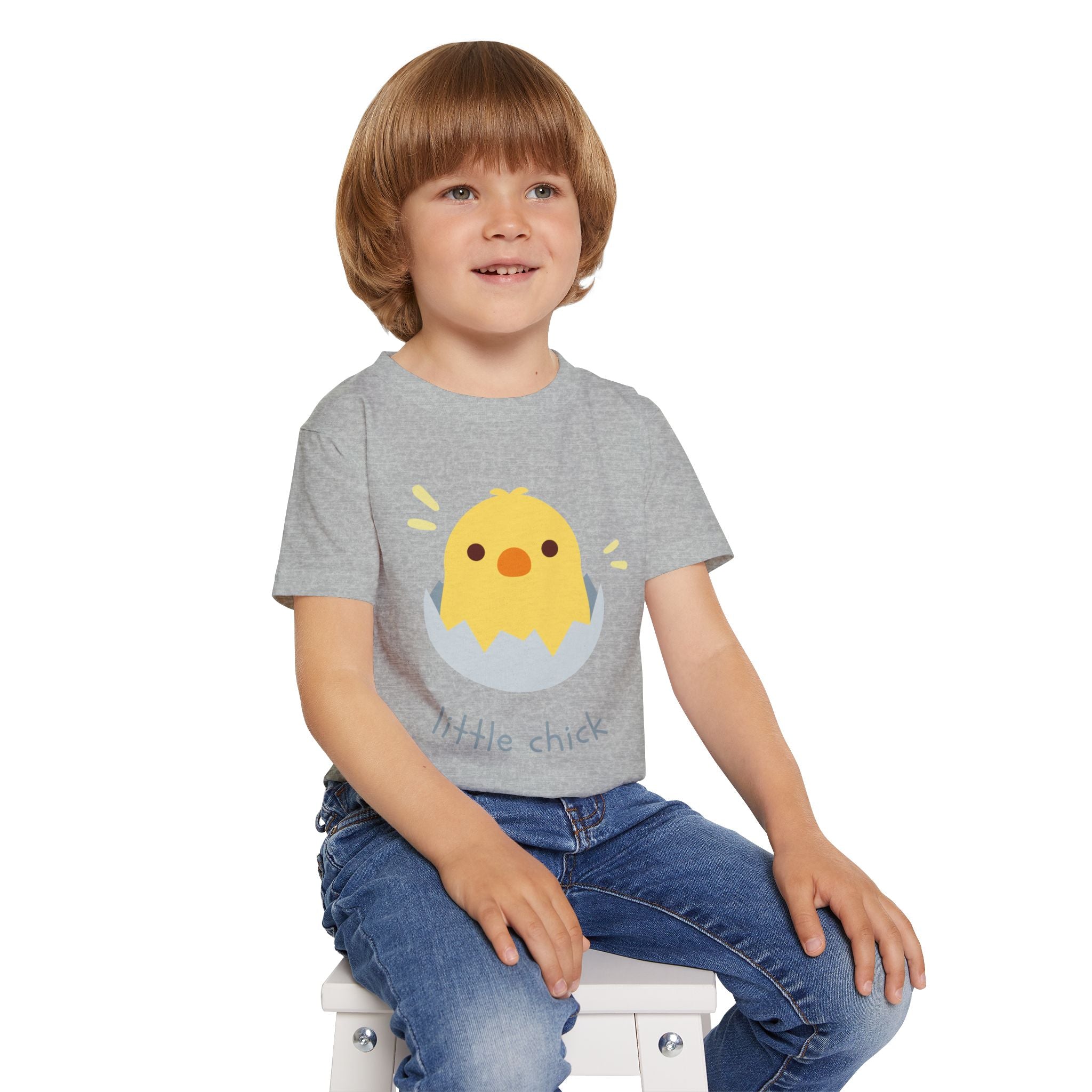 Cute Little Chick Toddler T-Shirt | Fun Springwear, Gifts for Kids, Baby Shower, Easter, Nursery Decor