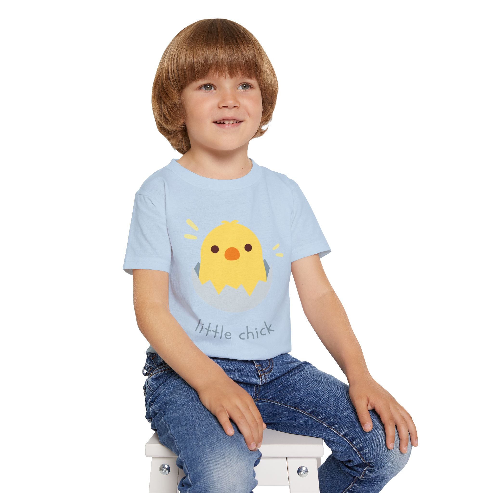 Cute Little Chick Toddler T-Shirt | Fun Springwear, Gifts for Kids, Baby Shower, Easter, Nursery Decor