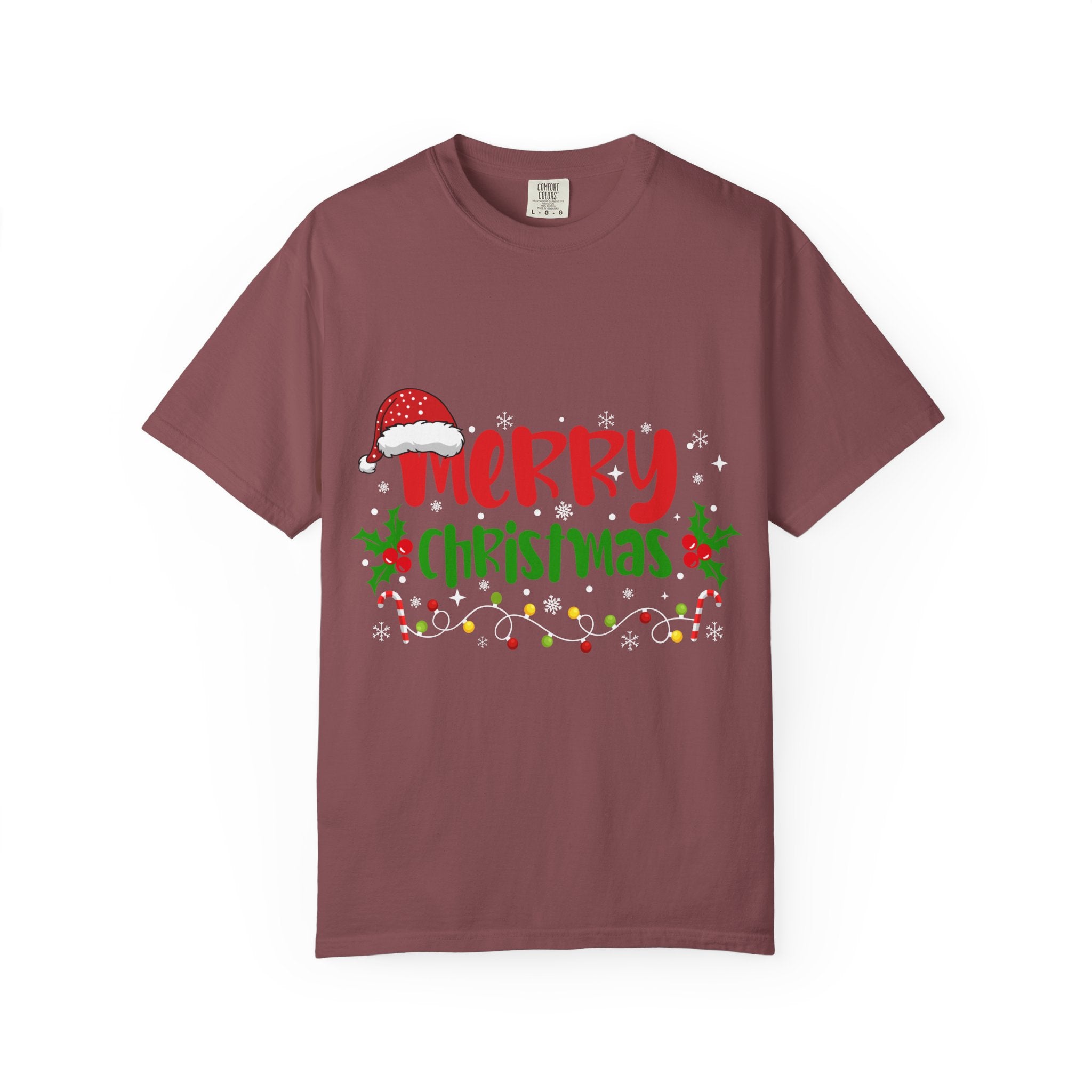 Merry Christmas Tee, Unisex Holiday Shirt, Festive Gift, Casual Christmas Apparel, Seasonal Wear, Perfect for Celebrations