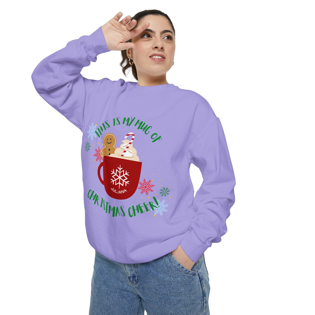 Cozy Holiday Sweatshirt with Festive Mug Design, Christmas Gift, Unisex Sweater, Winter Wardrobe Essential, Cute Holiday Apparel, [...]