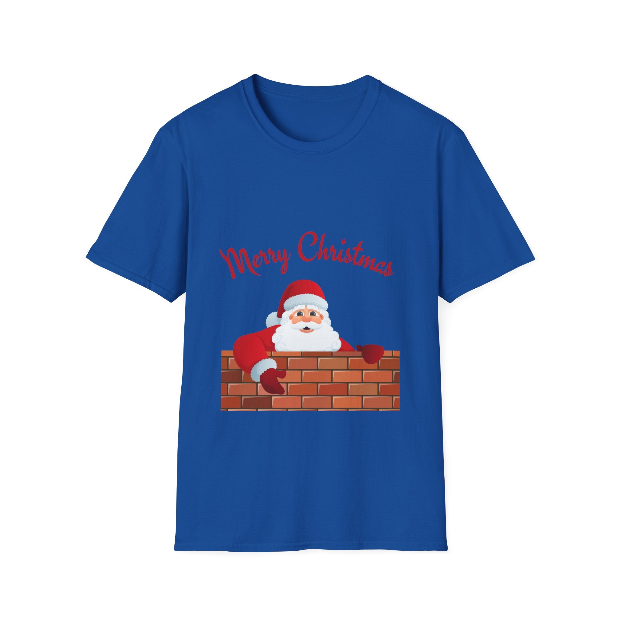 Merry Christmas Santa T-Shirt, Holiday Tee, Unisex Christmas Top, Festive Shirt, Gift for Him/Her, Family Reunion Apparel