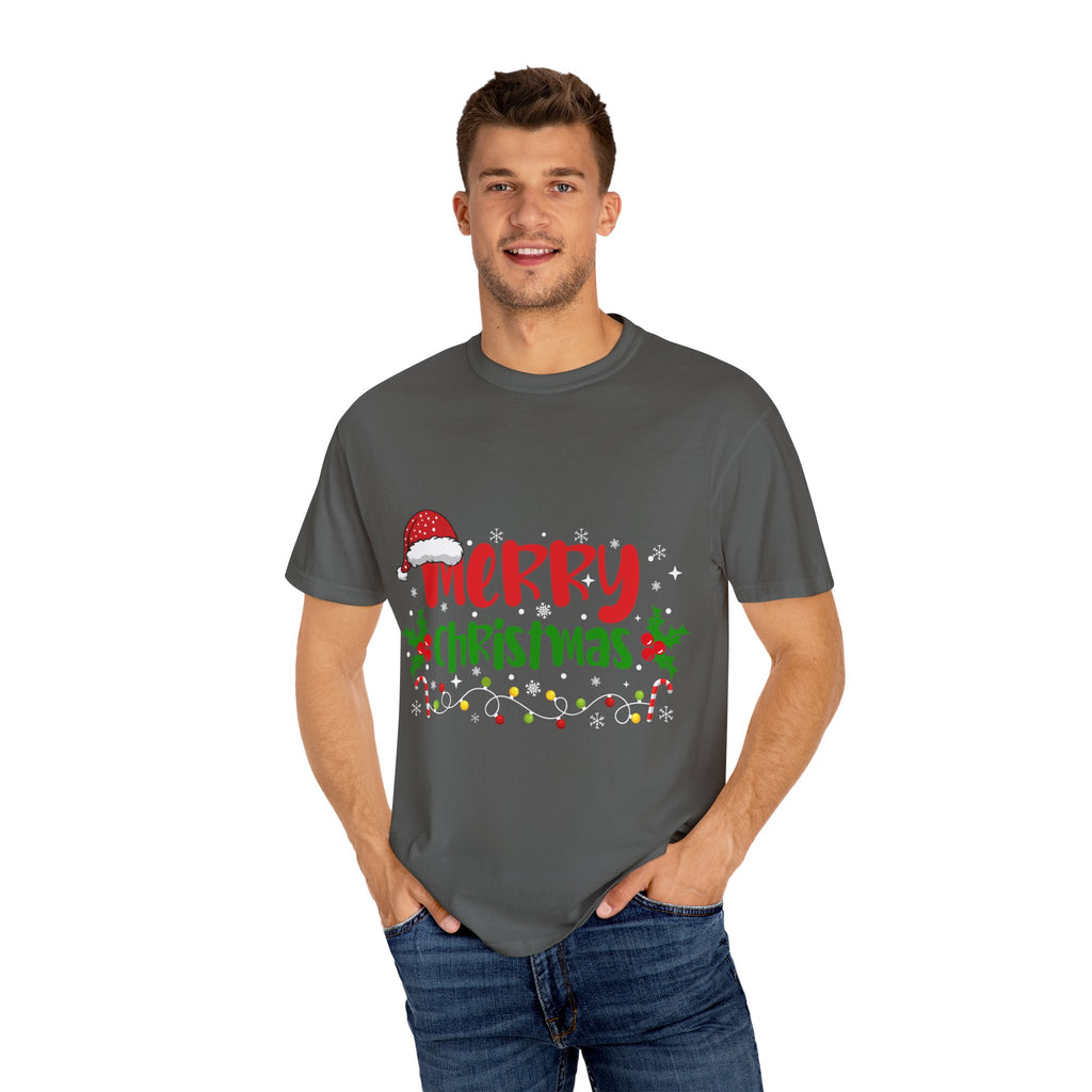 Merry Christmas Tee, Unisex Holiday Shirt, Festive Gift, Casual Christmas Apparel, Seasonal Wear, Perfect for Celebrations