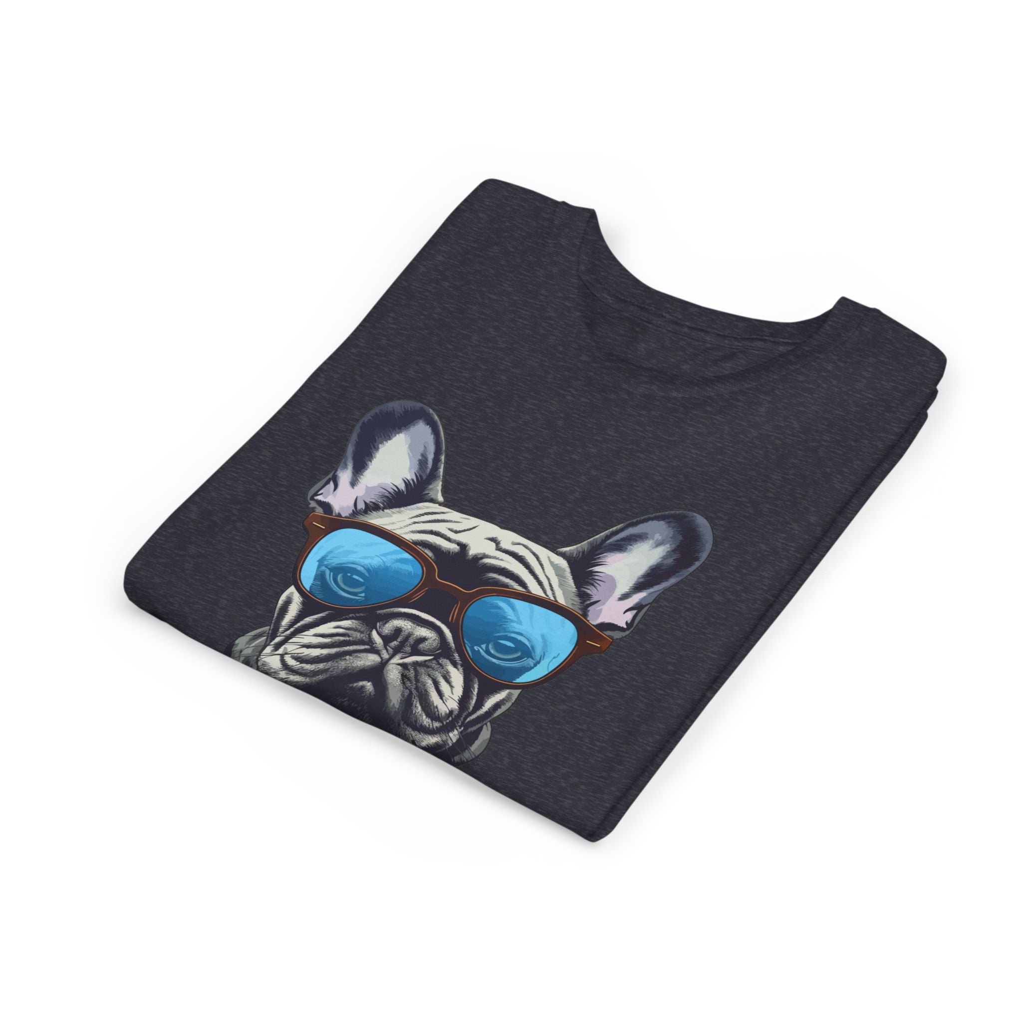 Cool French Bulldog Youth Tee - Fun Gift for Kids, Summer Wear, Pet Lovers, Birthday Present, Casual Style