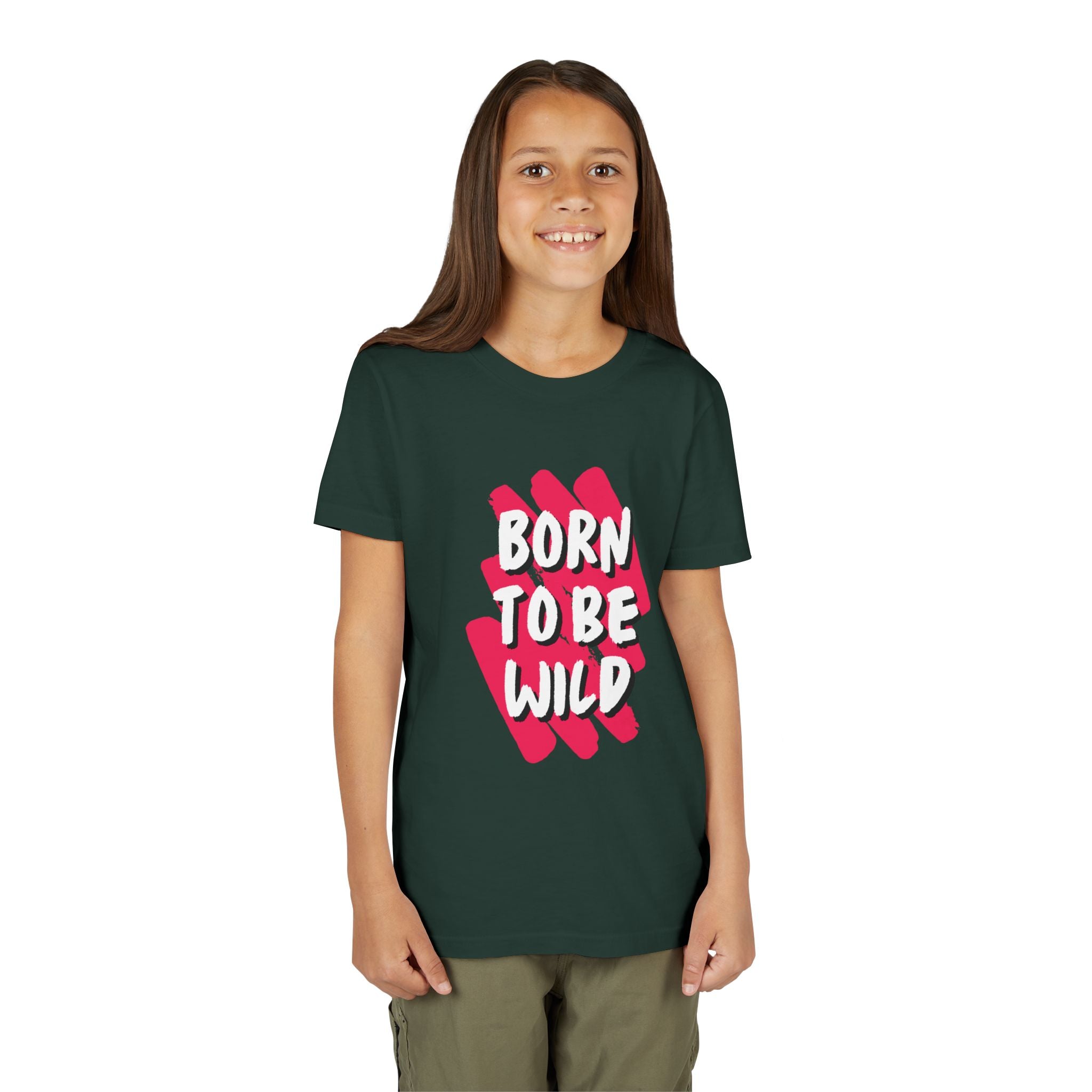 Youth Short Sleeve Tee - Born to Be Wild, Adventure Tee, Kids Casual Shirt, Summer Vibes, Birthday Gift, Fun Playwear