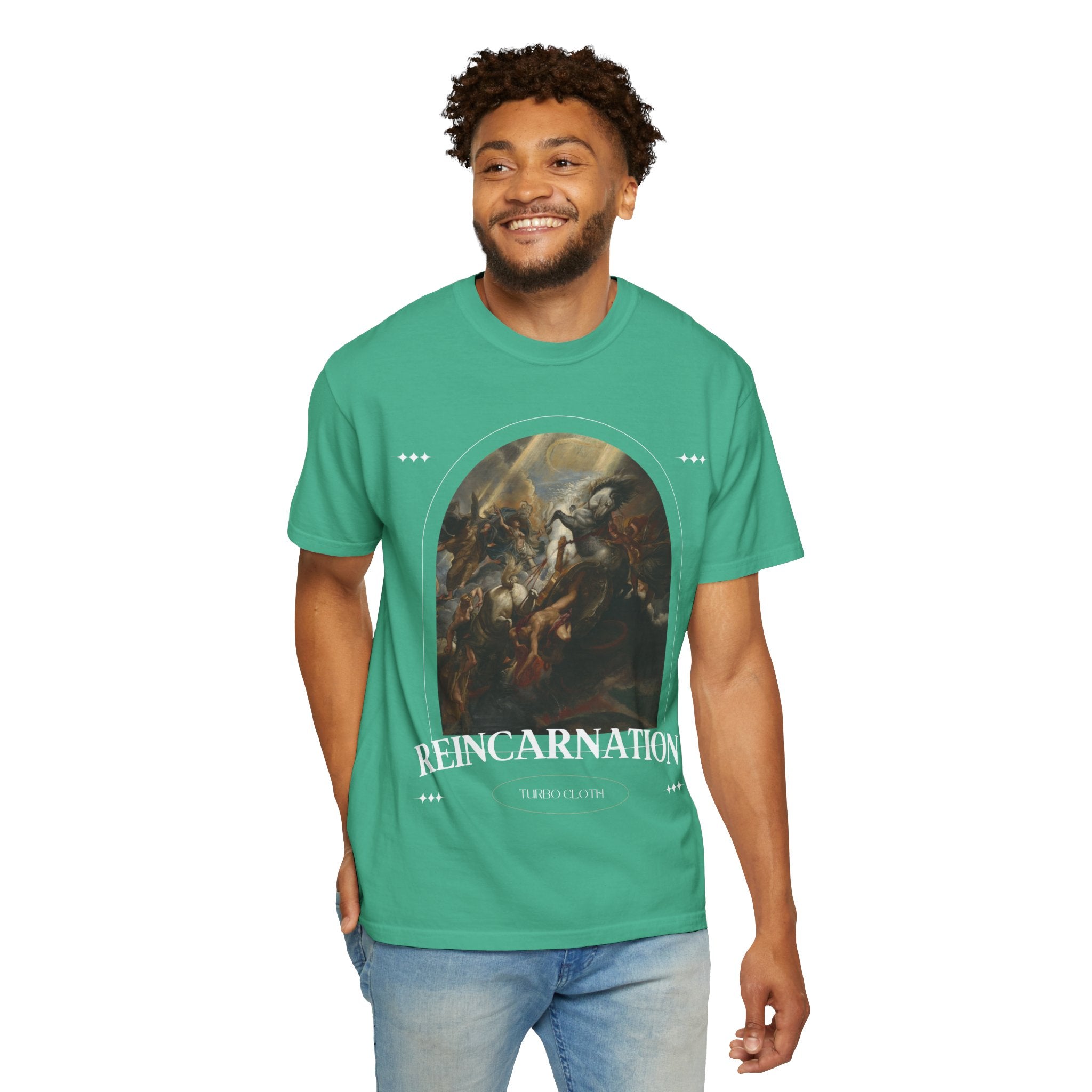 Artistic Unisex T-Shirt with Arch Design, Unique Graphic Tee, Casual Wear, Gift for Art Lovers, Vintage Style, Unisex Fashion